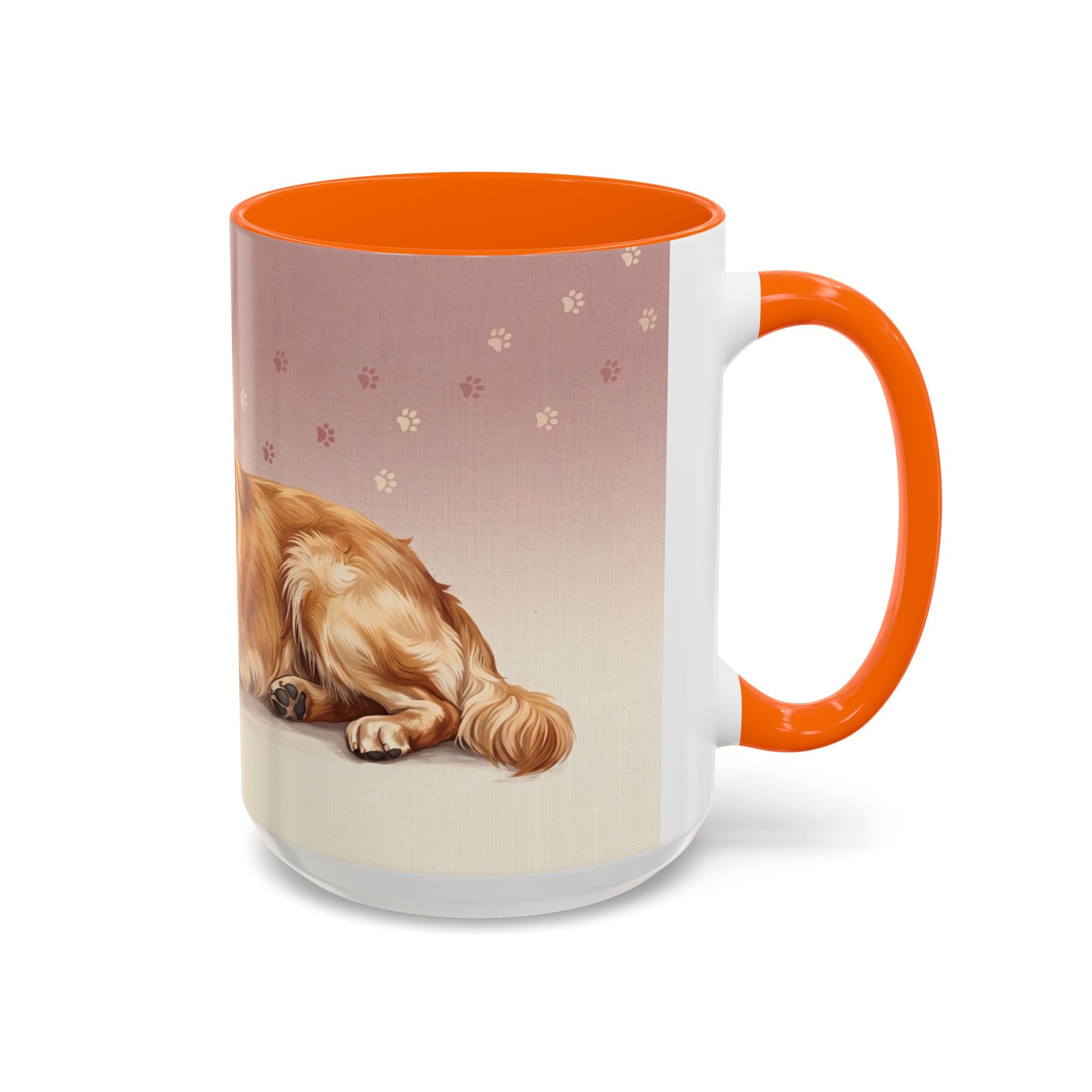 Golden Retriever Lying Down Mug | Golden Retriever Lover Gift | Cute Dog Coffee Mug