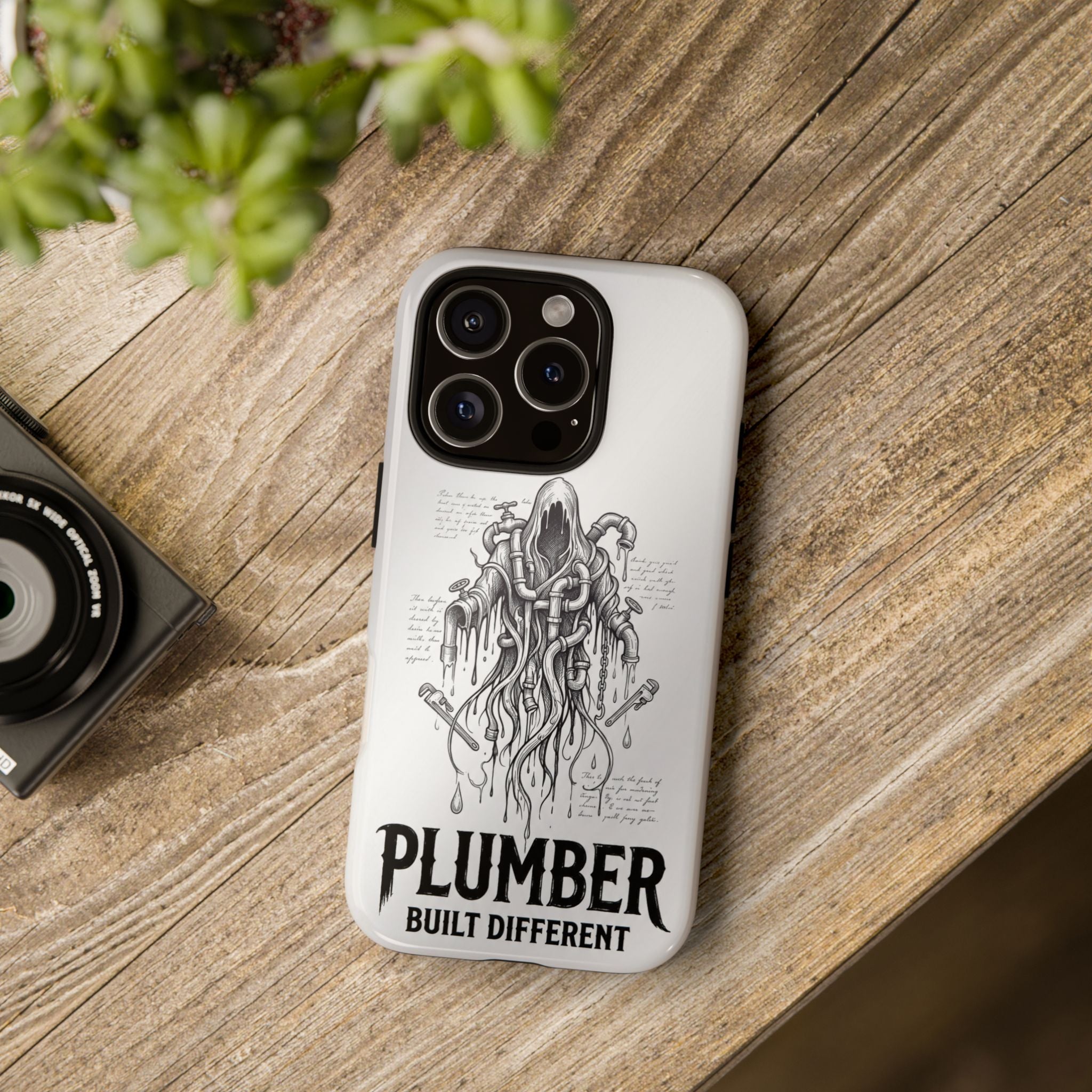 Gothic Pipe Wraith Plumber Phone Case - Samsung & iPhone Series