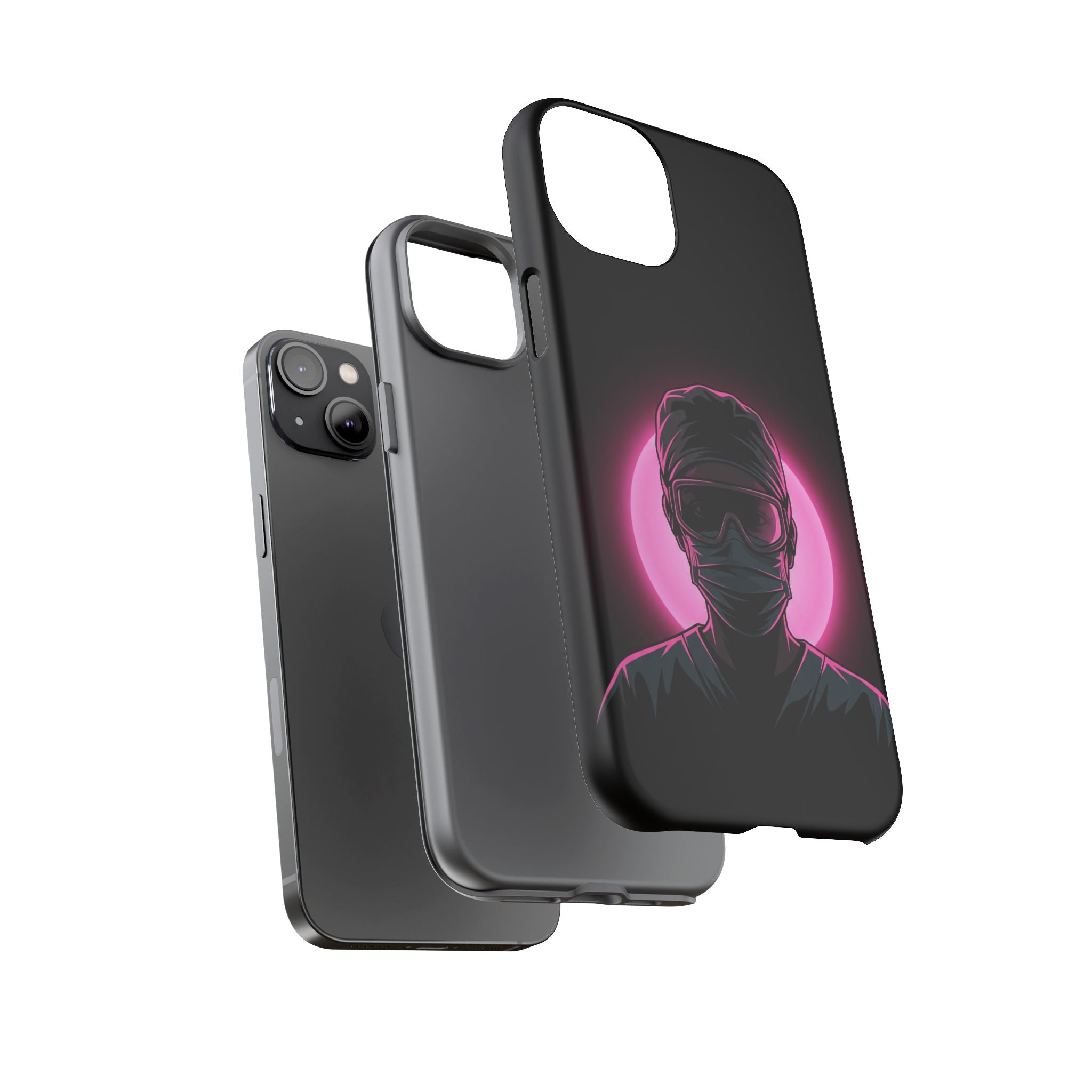 Nurse Neon Silhouette Phone Case - Samsung & iPhone Series