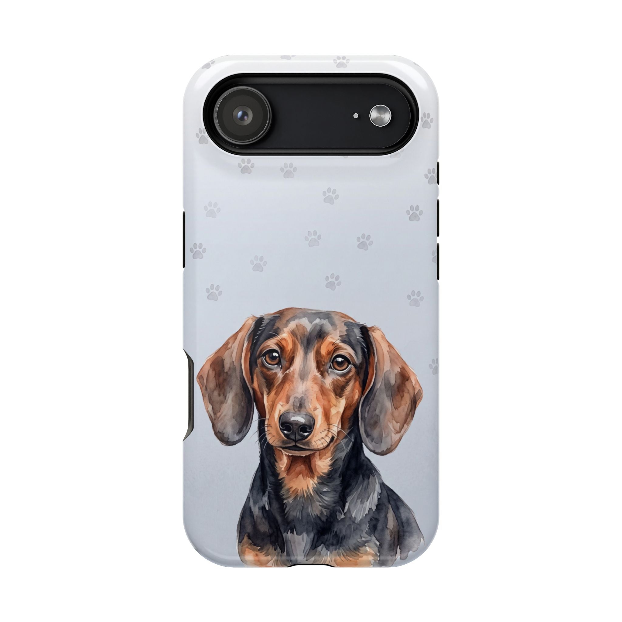 Dachshund Phone Case — Impact-Resistant Wireless Charging Cover