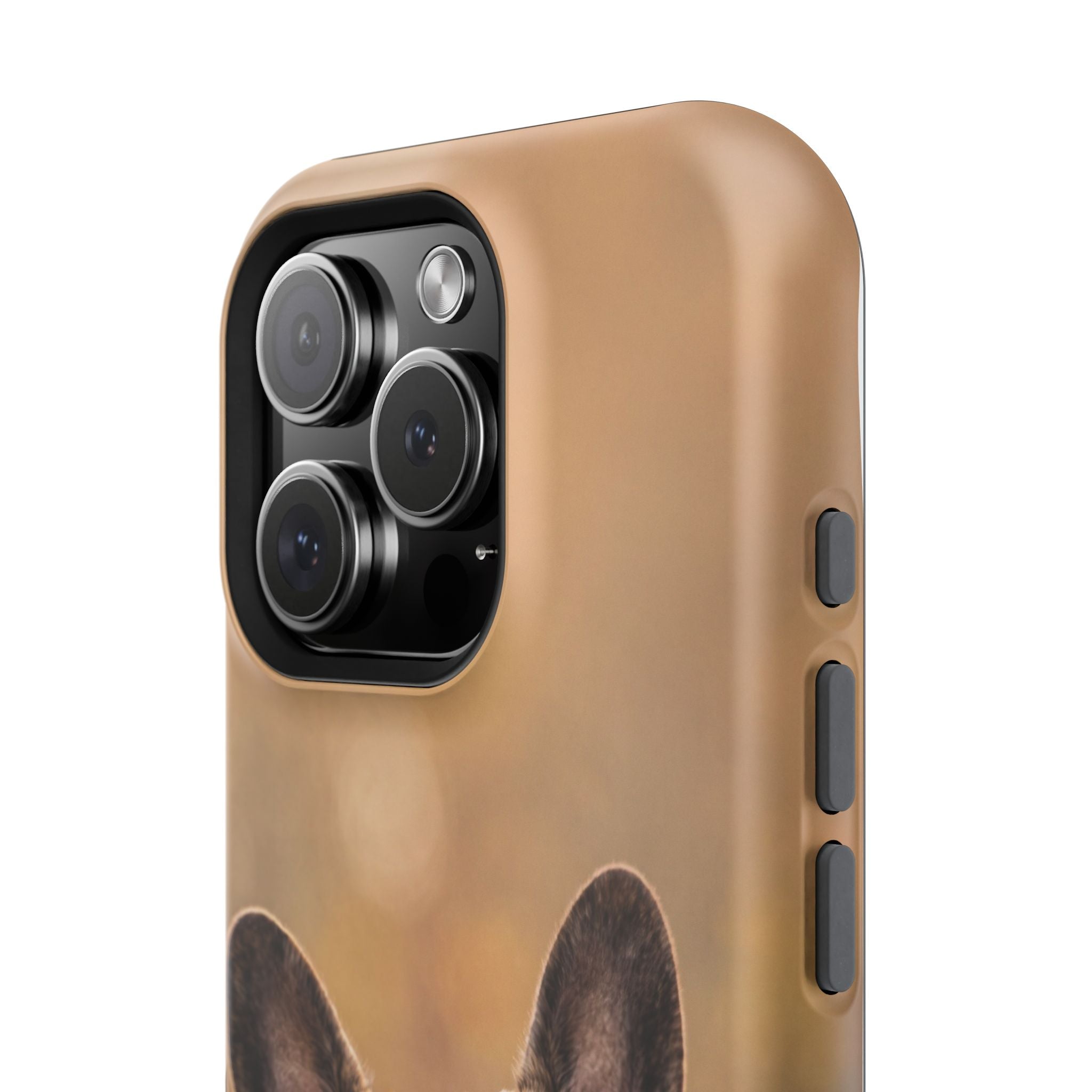 Brindle French Bulldog Phone Case — Impact-Resistant Wireless Charging Cover