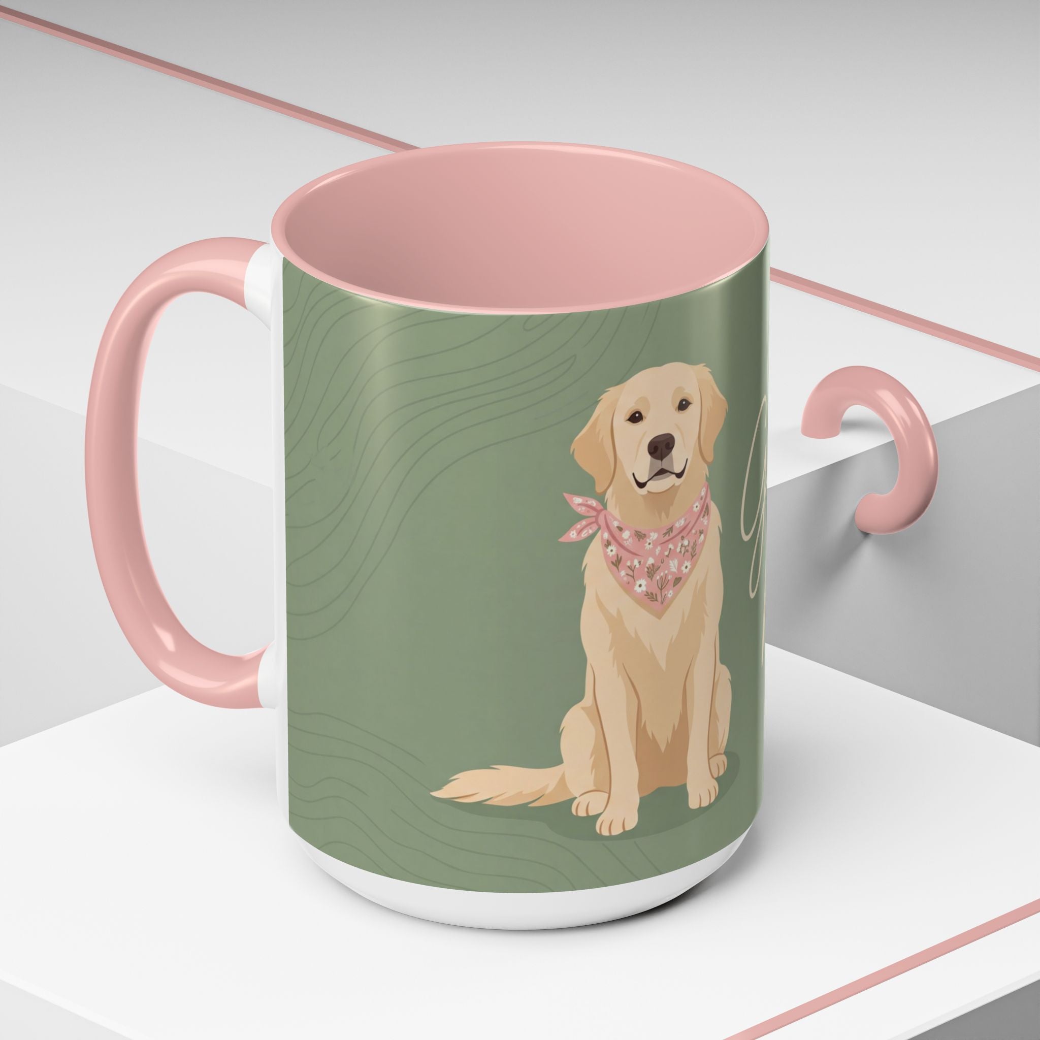 Golden Mom Mug | Golden Retriever Lover Gift | Cute Dog Mom Coffee Mug