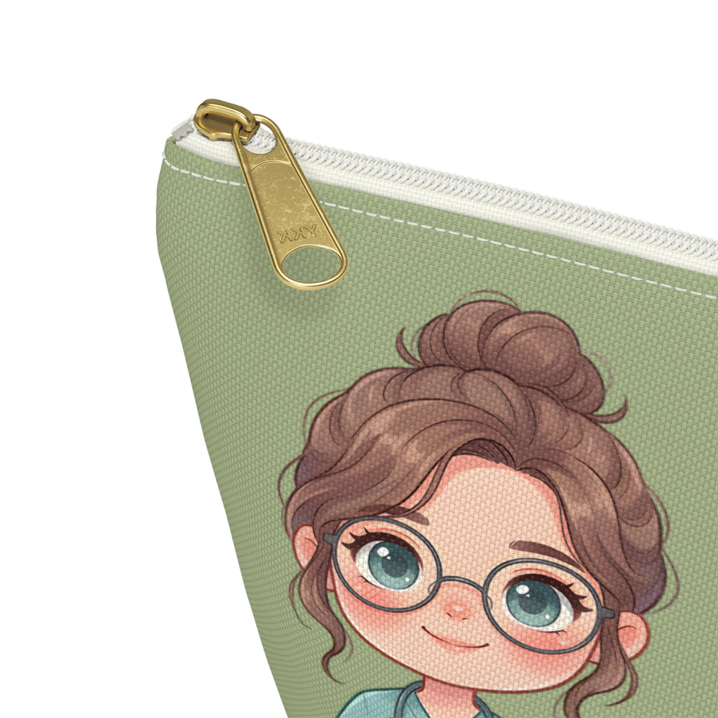 Personalized Nurse Pouch – Custom Name and Text Cosmetic Bag