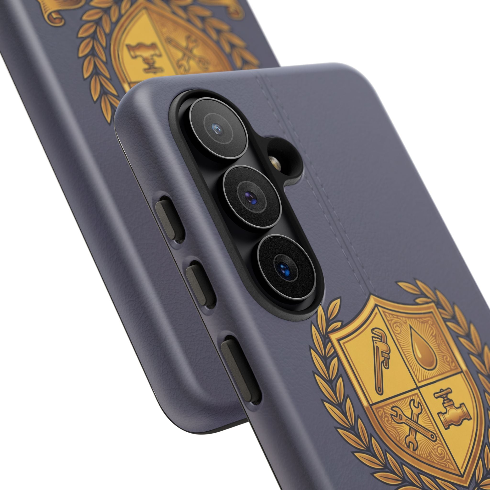 Master Plumber Slate Crest Phone Case - Samsung & iPhone Series