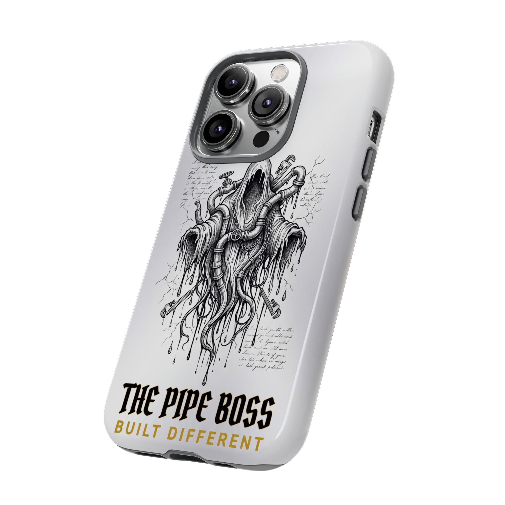 The Pipe Boss Gothic Plumber Phone Case - Samsung & iPhone Series