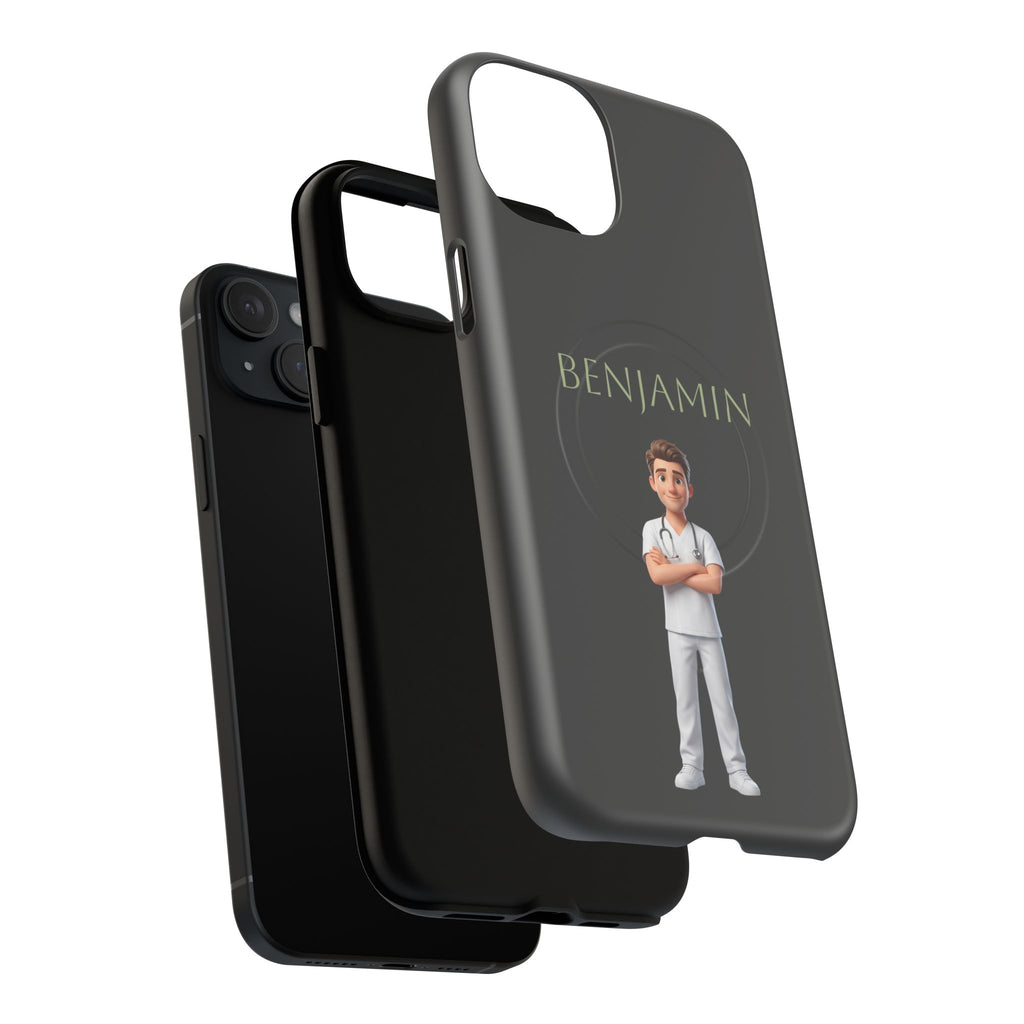 Personalized Nurse Phone Case | MagSafe Compatible, Custom Name iPhone Case