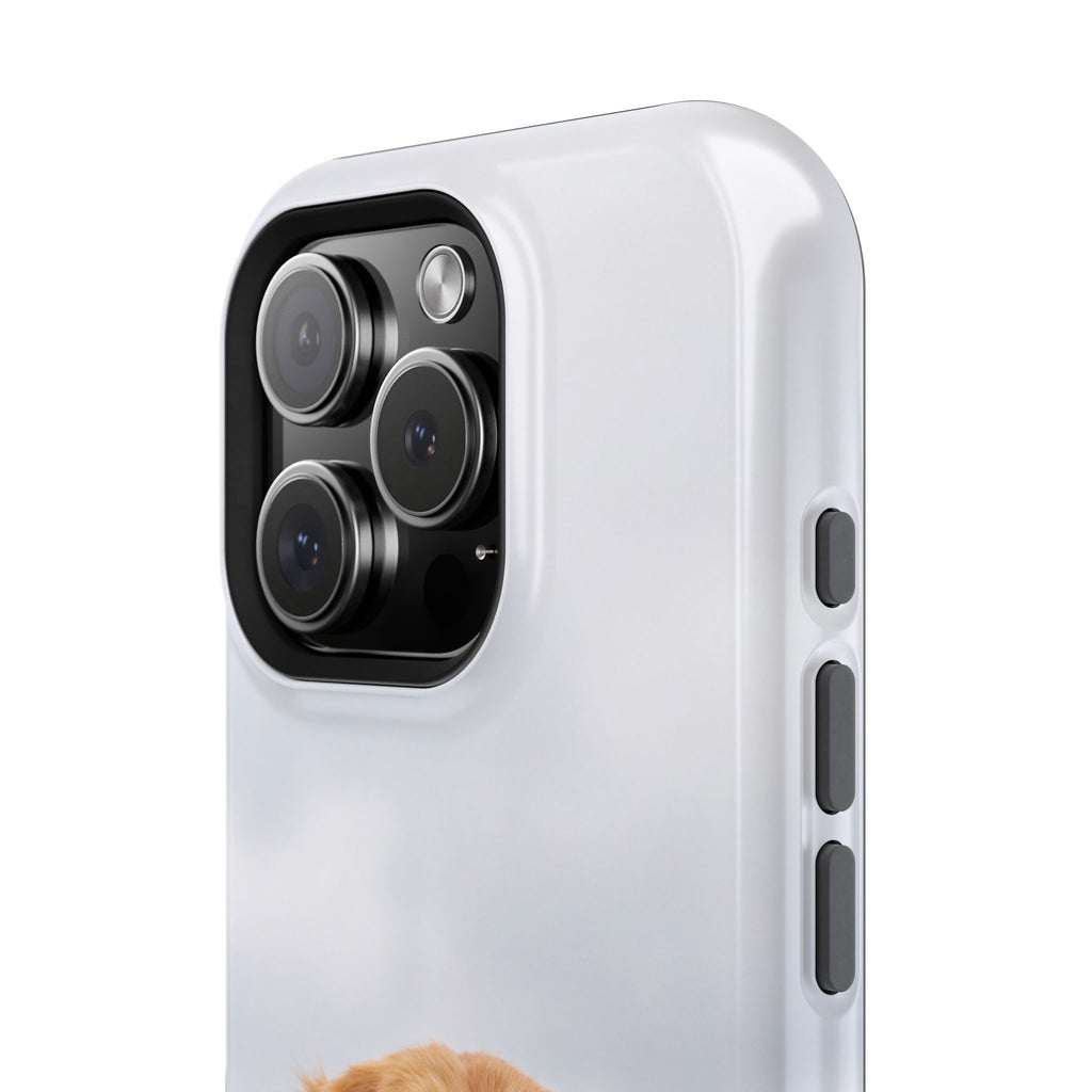 Golden Retriever Phone Case — Impact-Resistant Wireless Charging Cover