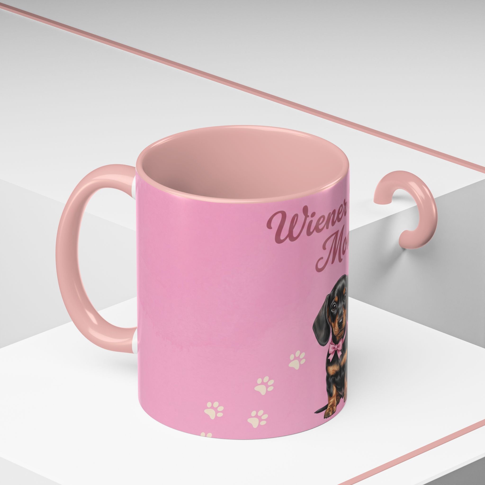 Wiener Dog Mom Mug | Cute Dachshund Mom Coffee Mug | Gift for Dog Moms