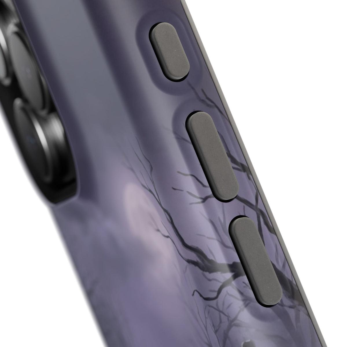 Personalized French Bulldog Moonlit Graveyard Phone Case — Wireless Charging Cover