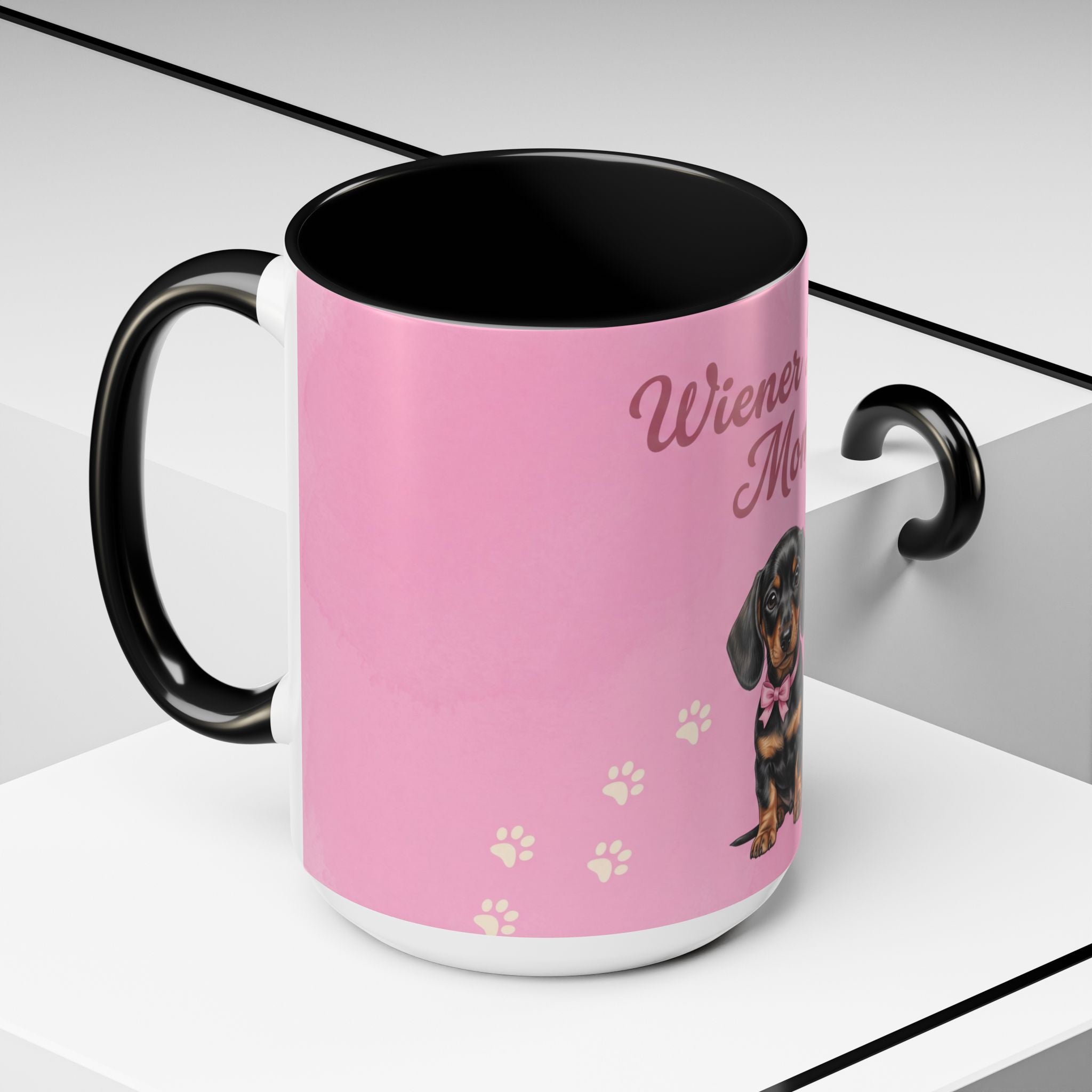 Wiener Dog Mom Mug | Cute Dachshund Mom Coffee Mug | Gift for Dog Moms