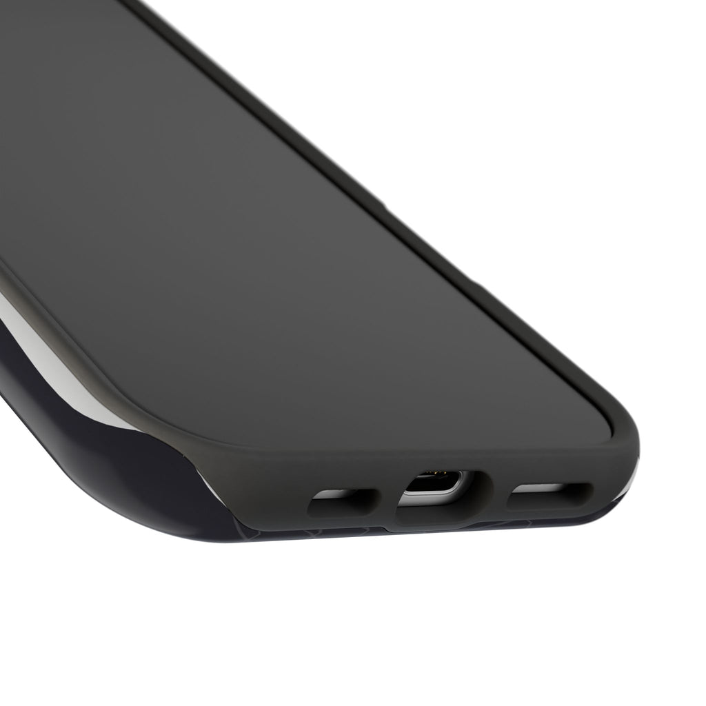 Paramedic/EMT Route Line Phone Case — Magnetic Wireless Charging Cover
