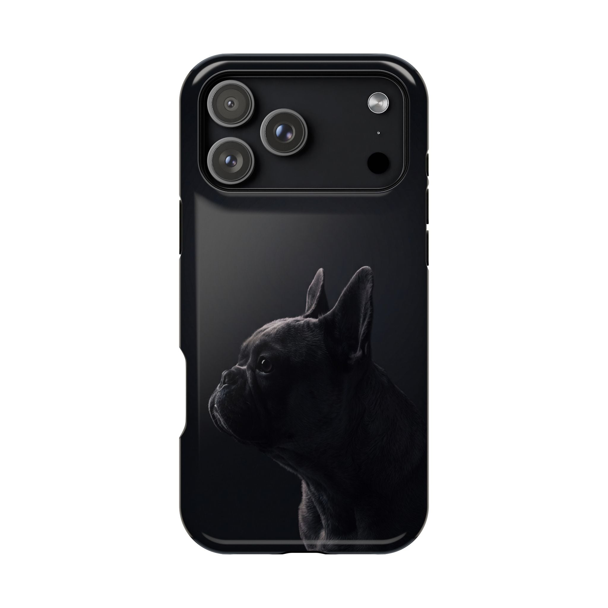 French Bulldog Phone Case — Impact-Resistant Wireless Charging Cover