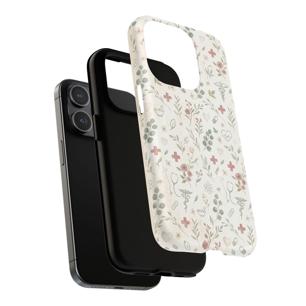 Floral Watercolor Phone Case – Botanical Print Case for iPhone