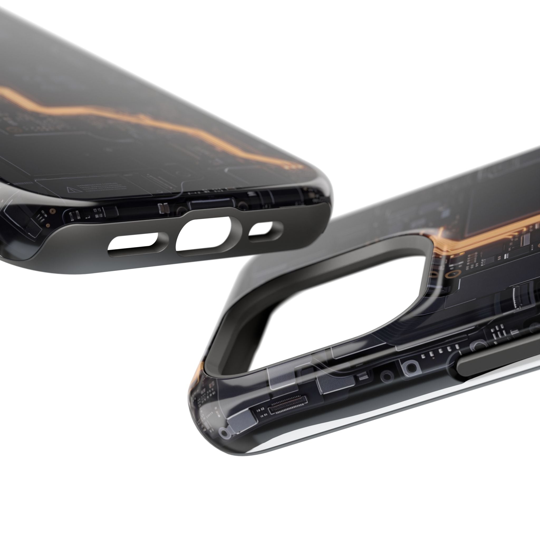 Electrician Circuit Bolt Phone Case — Impact-Resistant Wireless Charging Cover