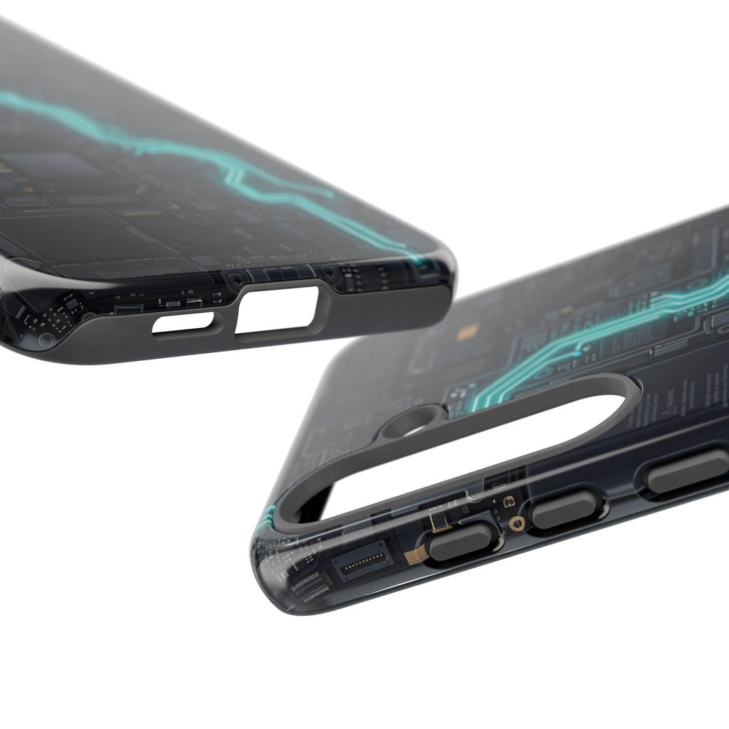 Electrician Cyan Circuit Phone Case - Samsung & iPhone Series