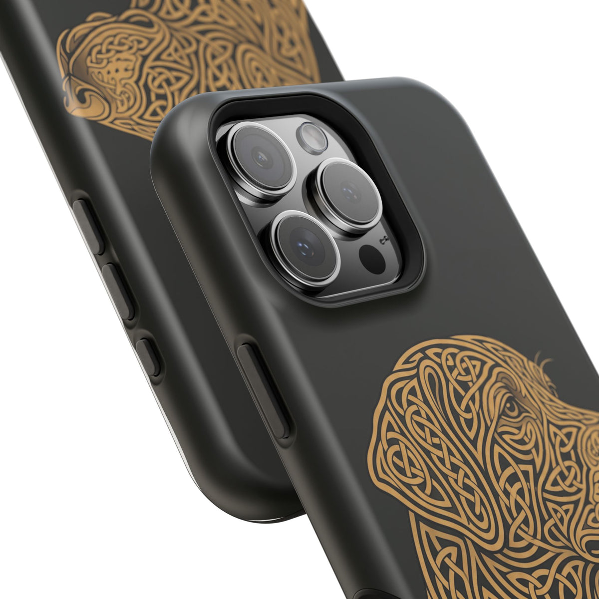 Celtic Knotwork Labrador Phone Case — Tough Magnetic Case with Wireless Charging