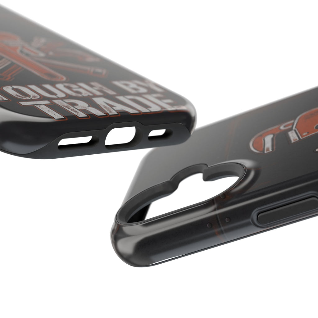 Tough By Trade Phone Case — Crossed Wrenches Wireless Charging Cover