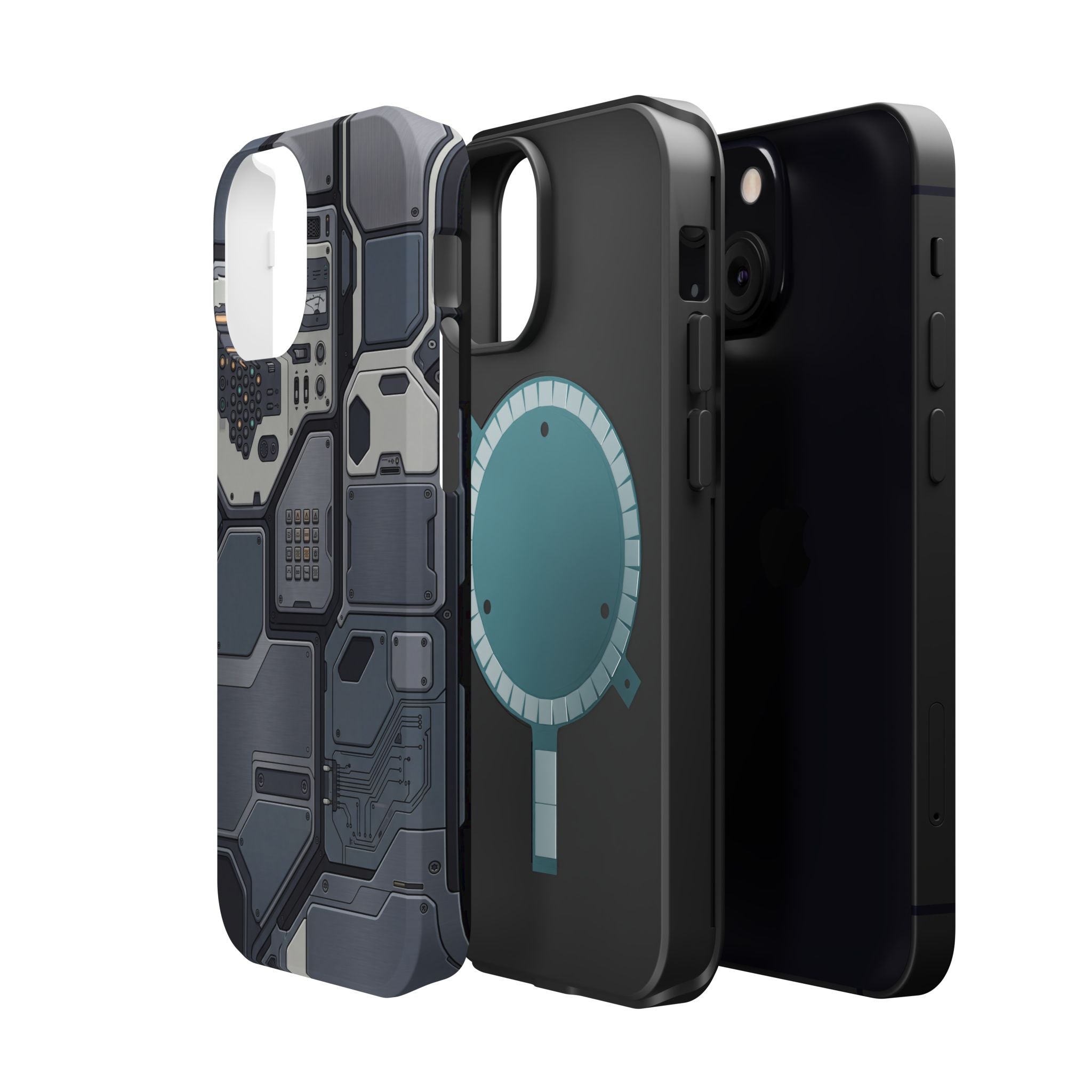 Circuit Plate Phone Case — Tech Armor Wireless Charging Cover