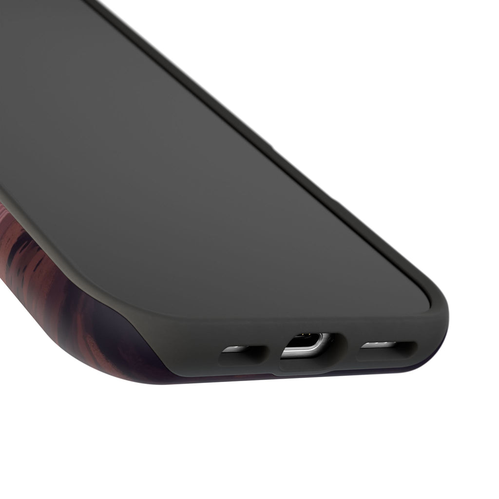 Personalized Dachshund Tropical Beach Sunset Phone Case — Wireless Charging Cover