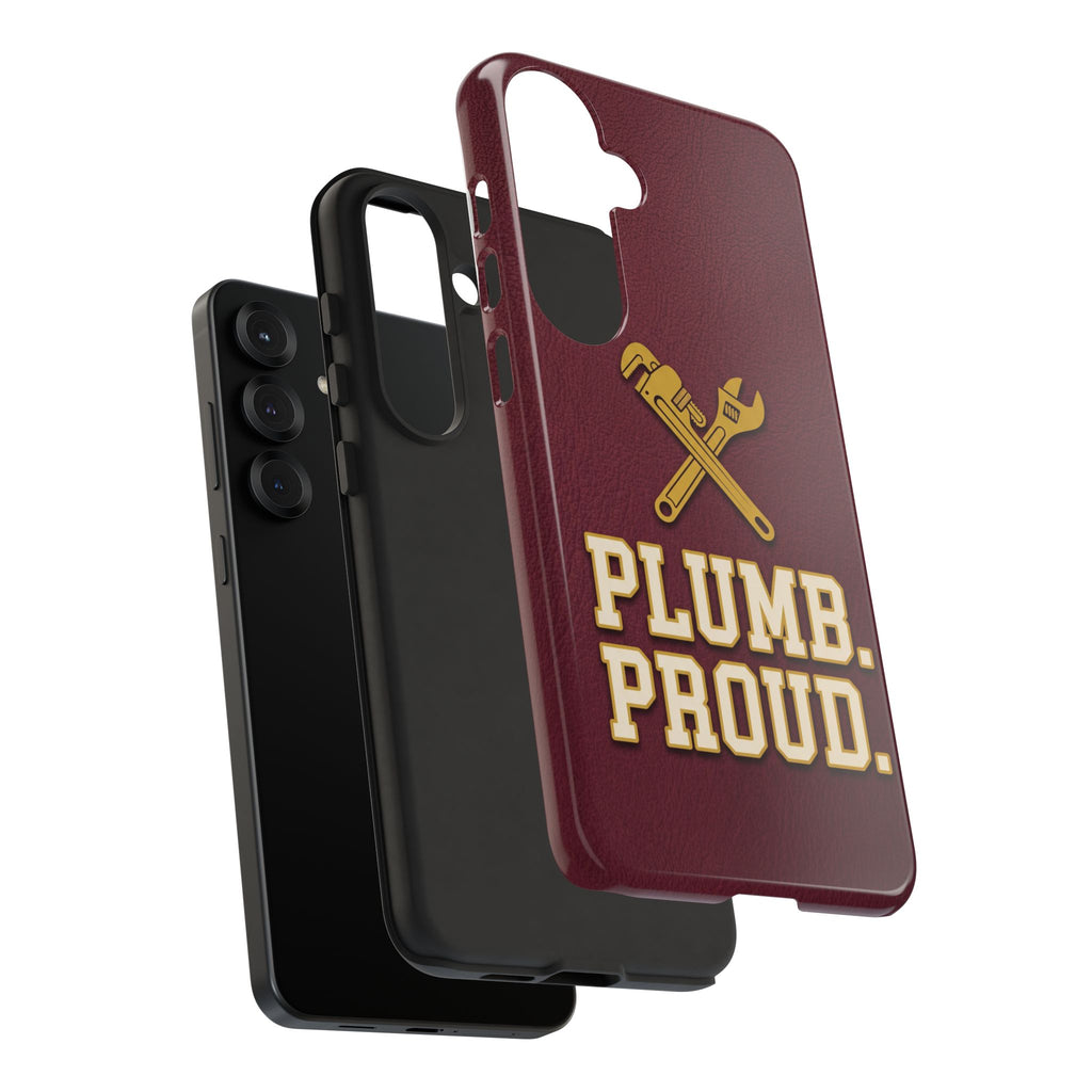 Plumb. Proud. Varsity Print Phone Case - Samsung & iPhone Series