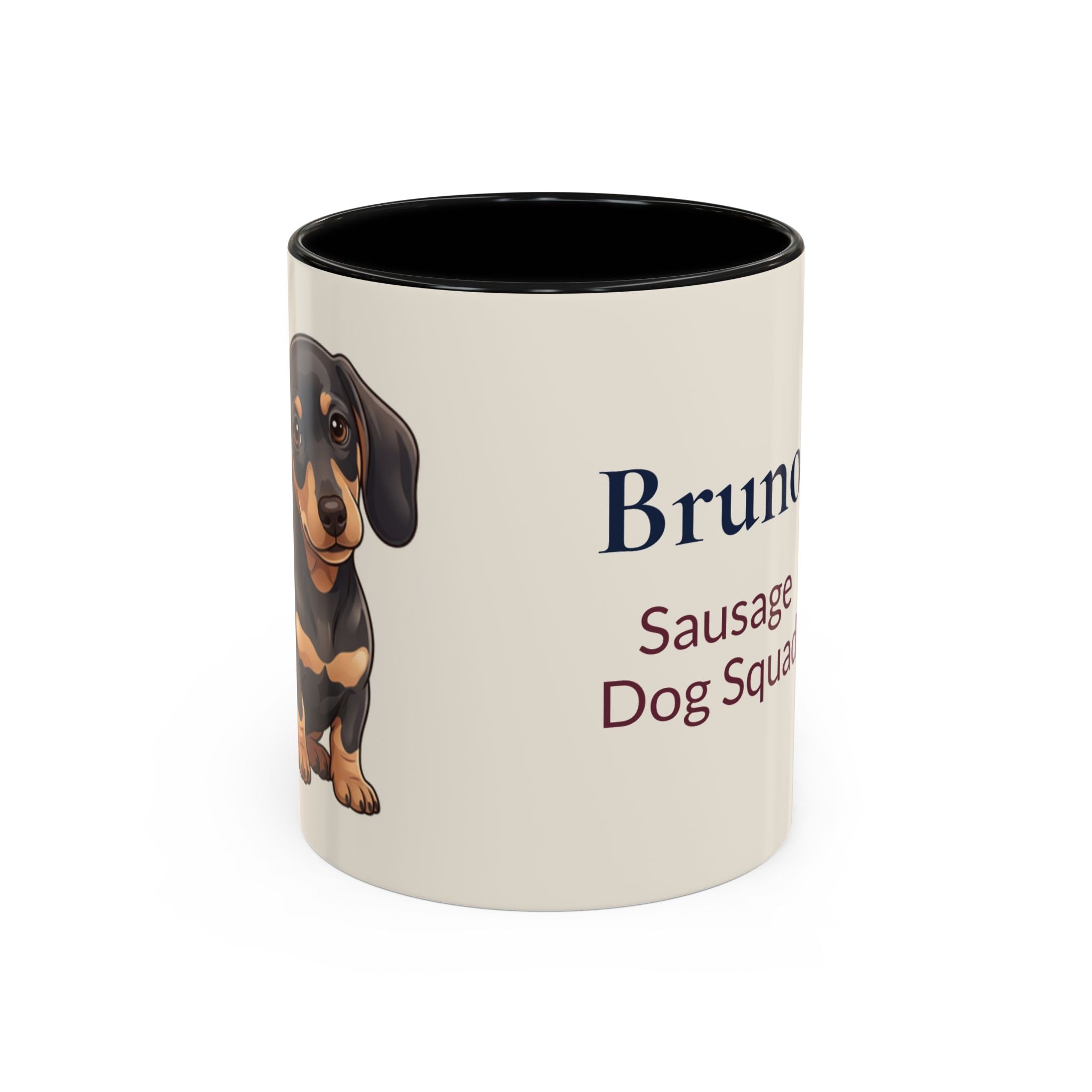 Personalized Dachshund Mug | Custom Name Coffee Mug | Sausage Dog Gift | Wiener Dog Lover