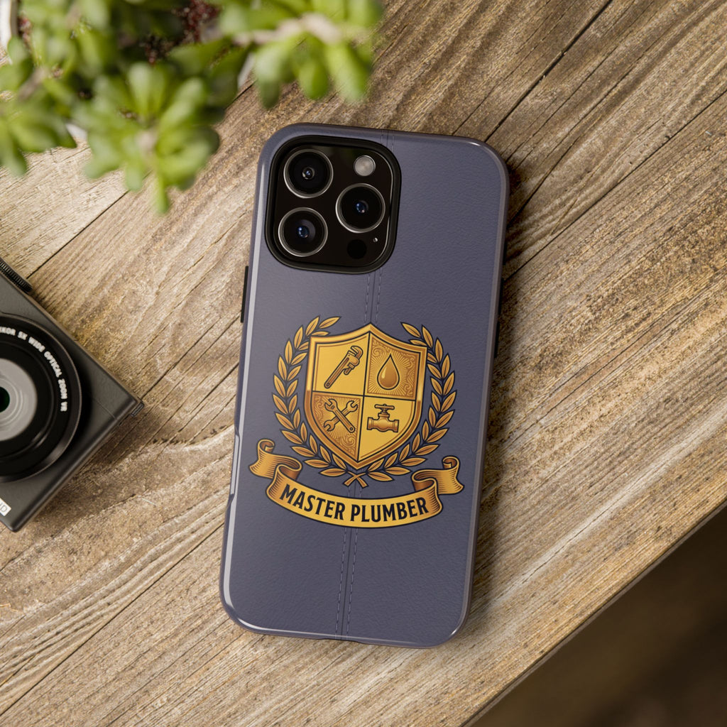 Master Plumber Slate Crest Phone Case - Samsung & iPhone Series