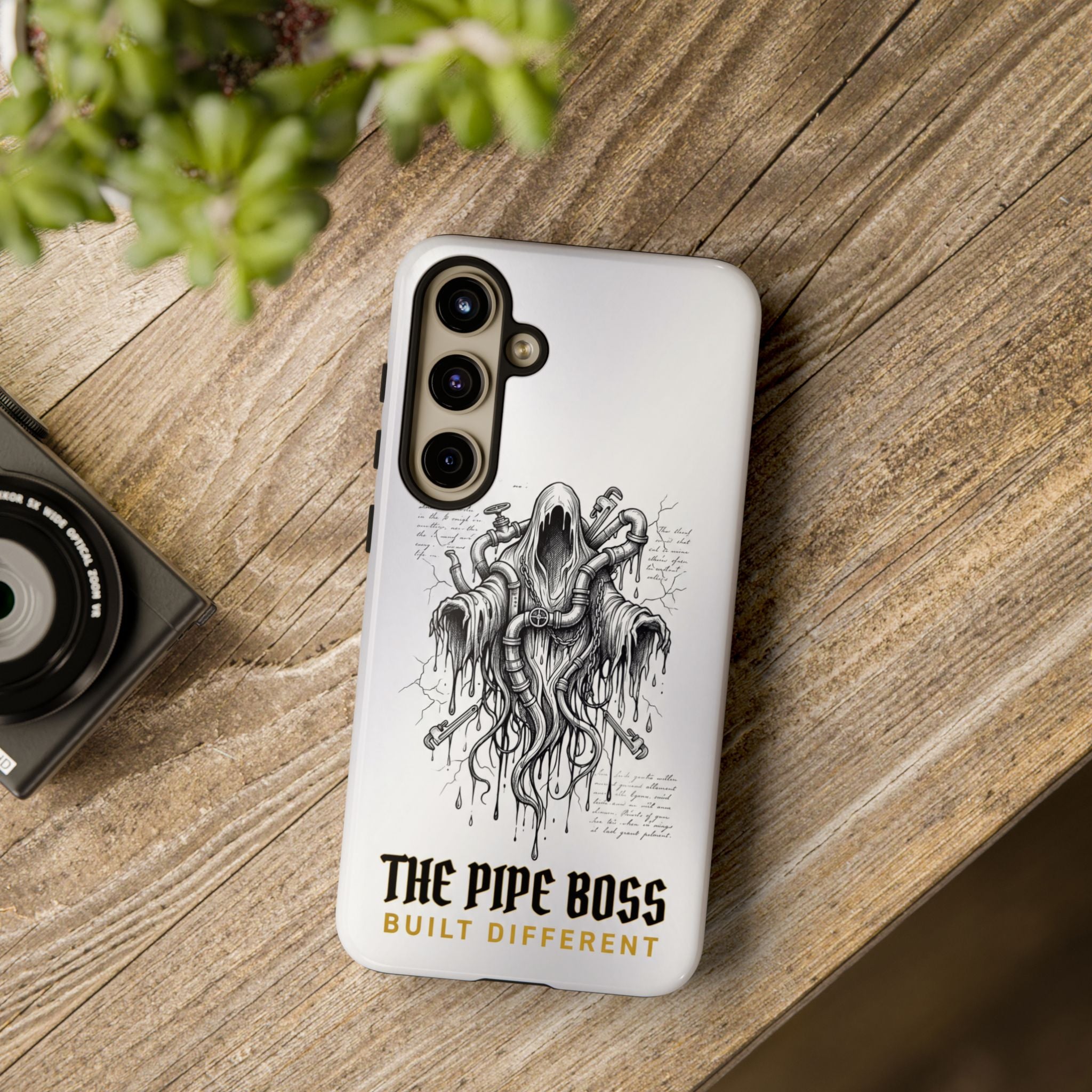 The Pipe Boss Gothic Plumber Phone Case - Samsung & iPhone Series