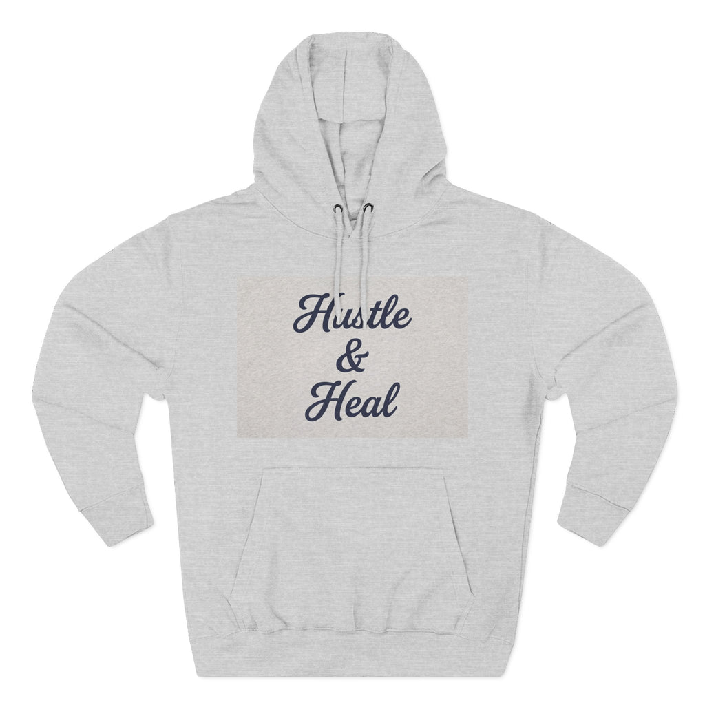 Hustle and Heal Nurse Hoodie — Unisex Comfortable Pullover for Passionate Nurses and Medical Workers