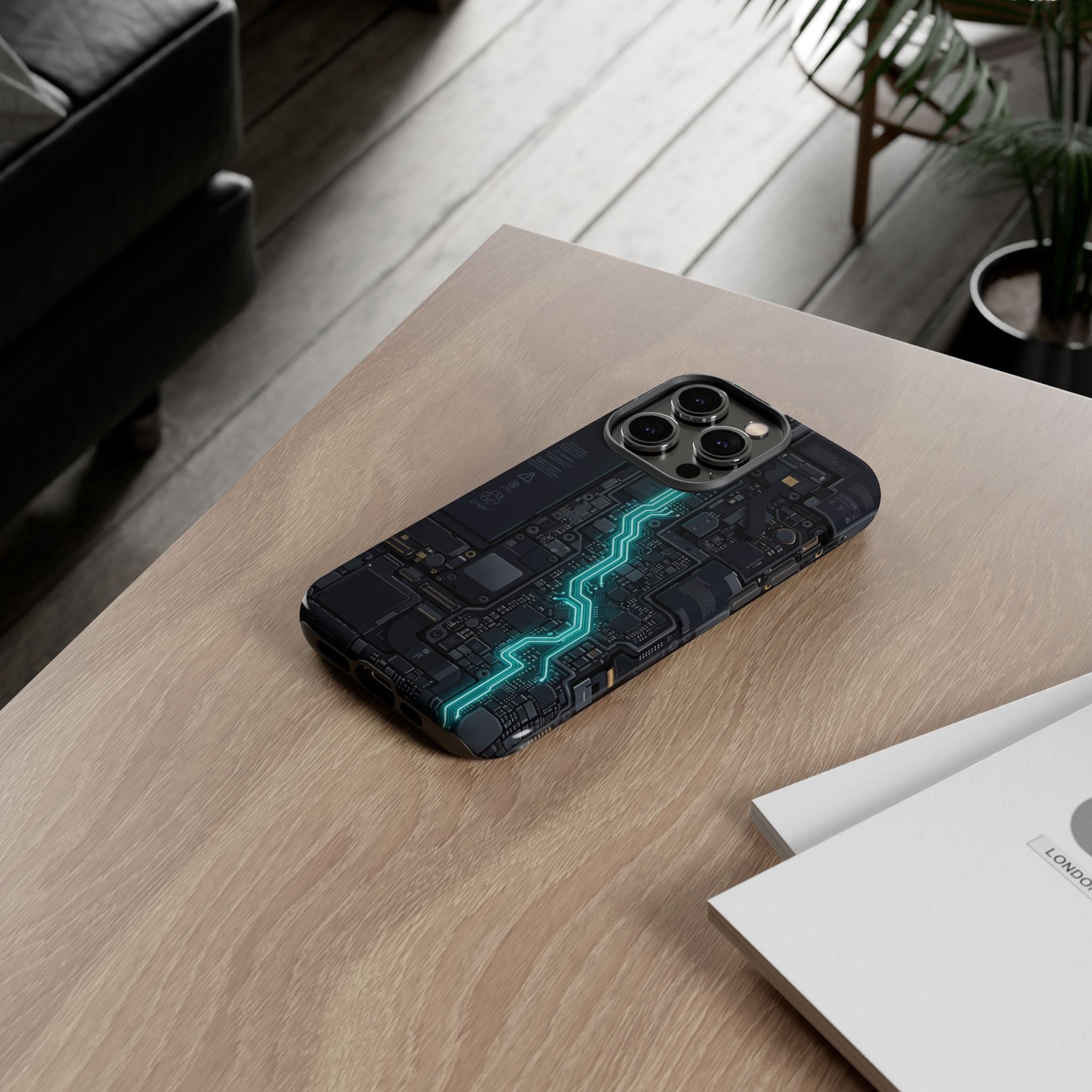 Electrician Cyan Circuit Phone Case - Samsung & iPhone Series
