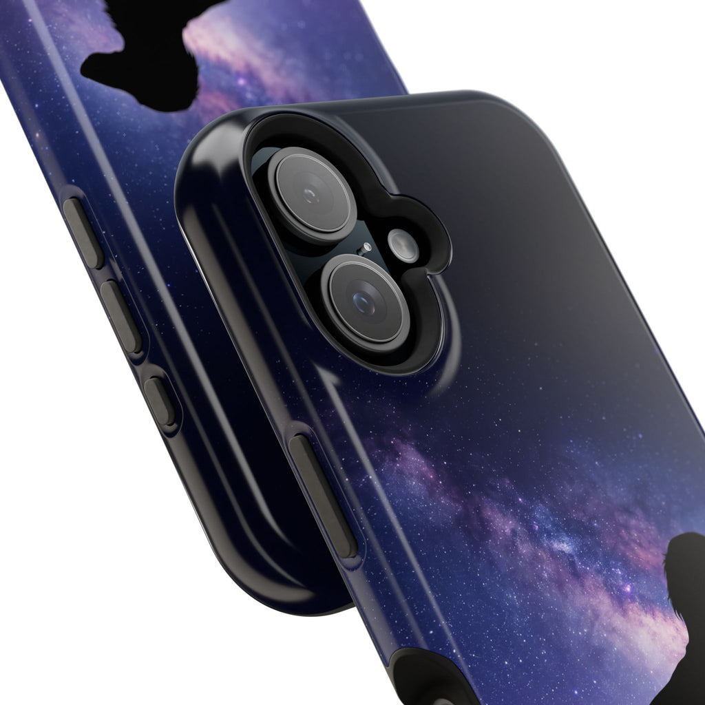 Personalized Dachshund Starry Night Phone Case — Wireless Charging Cover