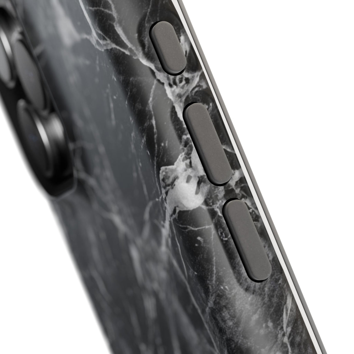 Paramedic/EMT Marble Phone Case — Magnetic Wireless Charging Cover