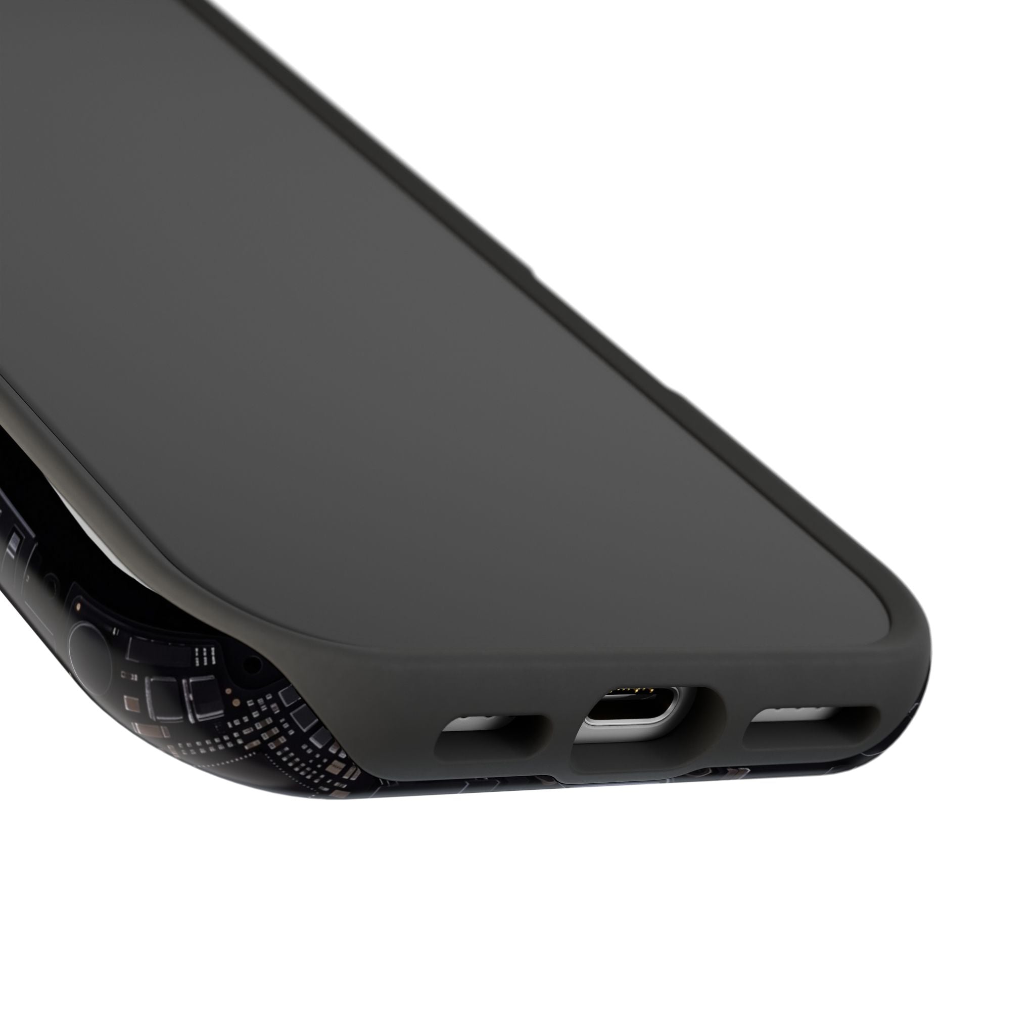 Electrician Circuit Bolt Phone Case — Impact-Resistant Wireless Charging Cover