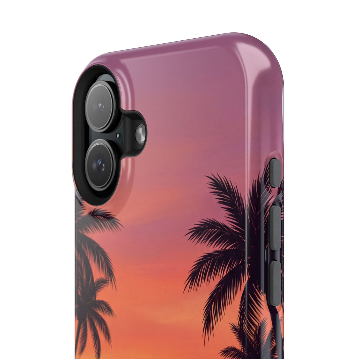 Personalized French Bulldog Tropical Beach Phone Case — Wireless Charging Cover