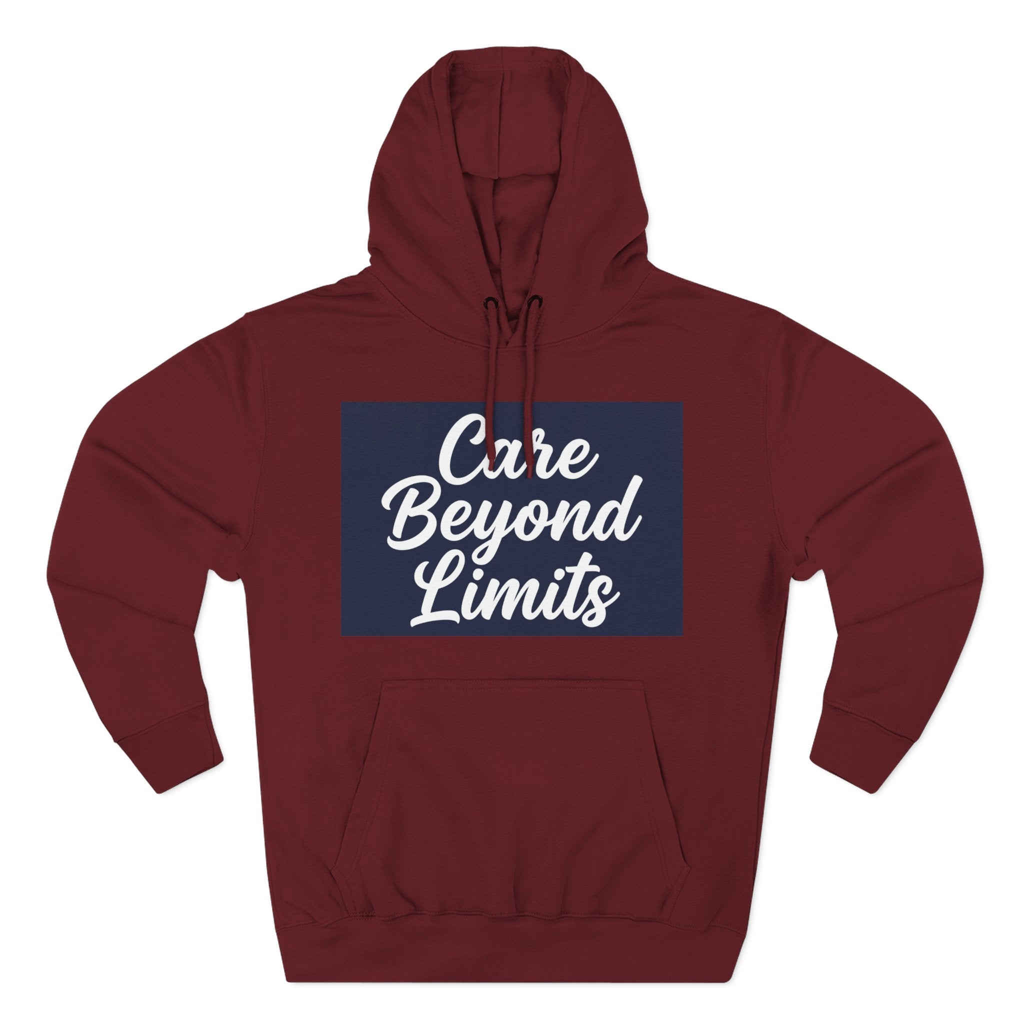 Care beyond limits Nurse Hoodie — Unisex Unisex Pullover for Registered Nurses and Healthworkers