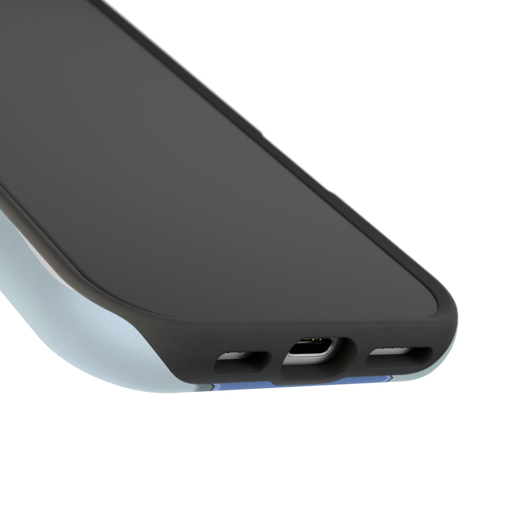 Personalized Nurse Portrait Phone Case — Impact-Resistant Wireless Charging Cover