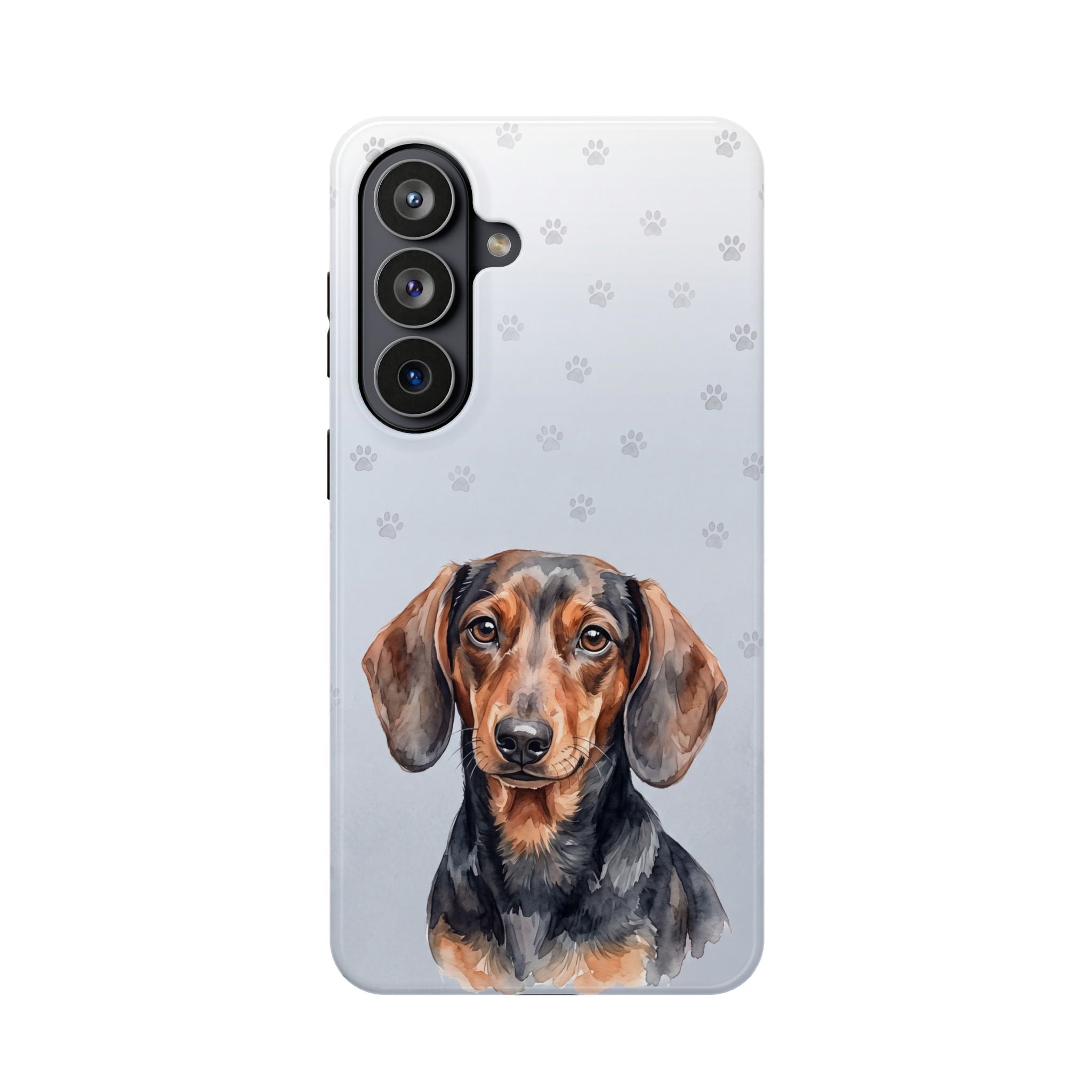 Dachshund Phone Case — Impact-Resistant Wireless Charging Cover