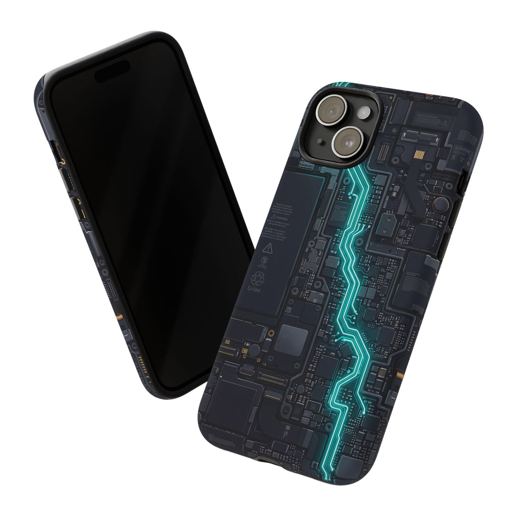 Electrician Cyan Circuit Phone Case - Samsung & iPhone Series