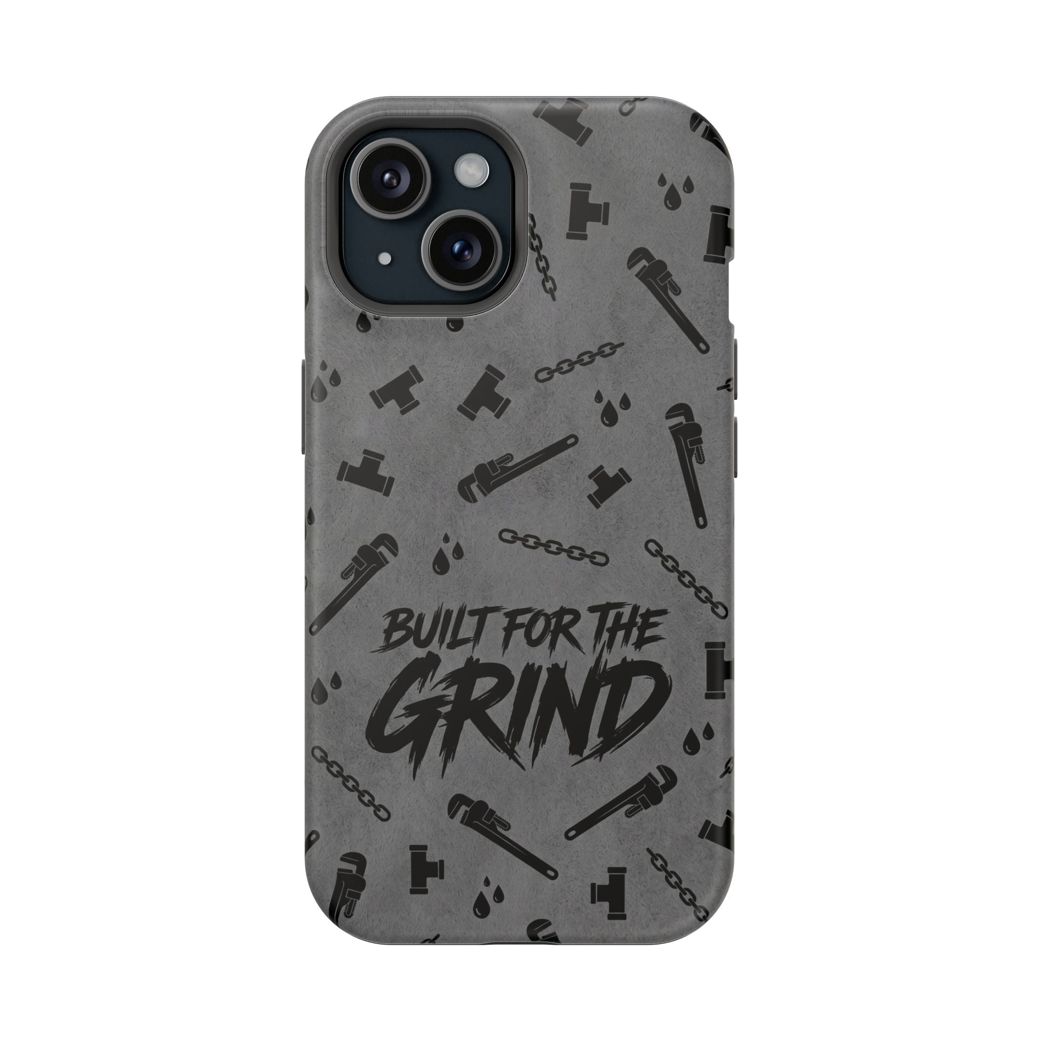 Built for the Grind Phone Case — Plumber Tools Wireless Charging Cover