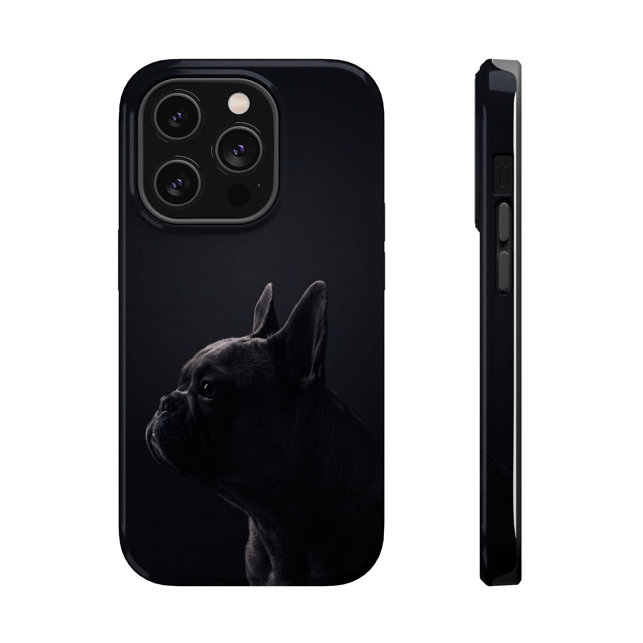 French Bulldog Phone Case — Impact-Resistant Wireless Charging Cover