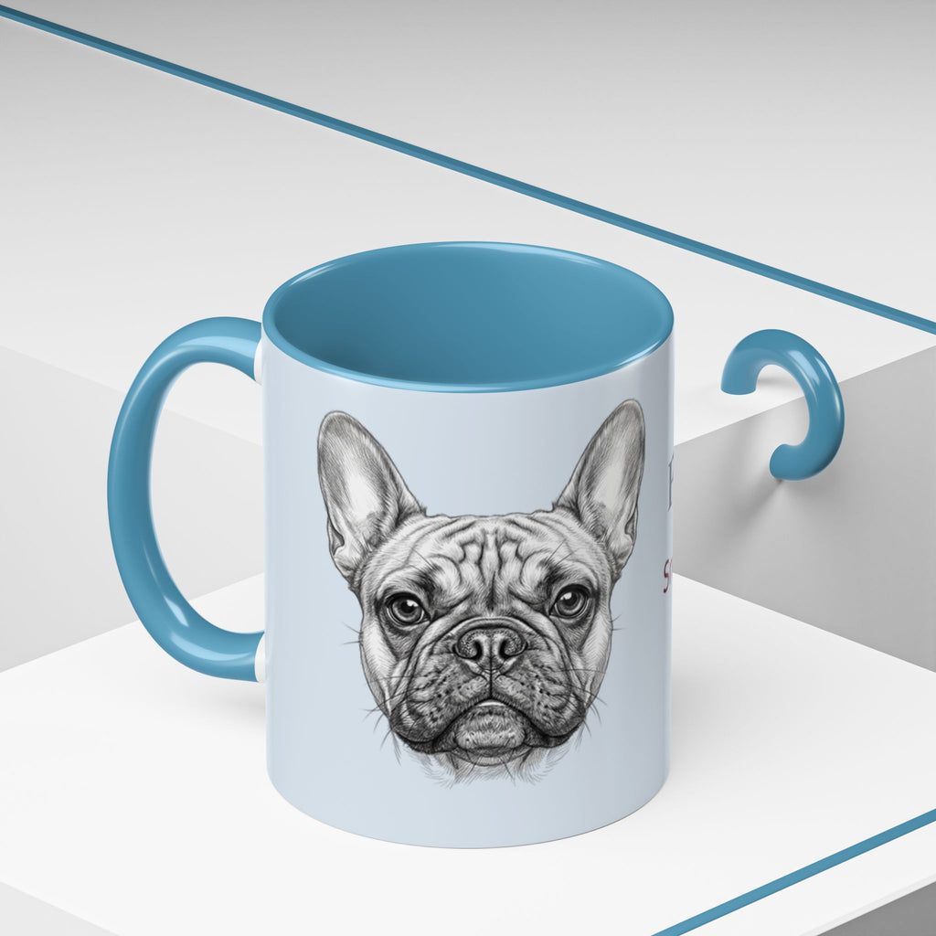 Personalized Frenchie Mug | Custom Name Mug | French Bulldog Gift | Frenchie Lover Coffee Cup
