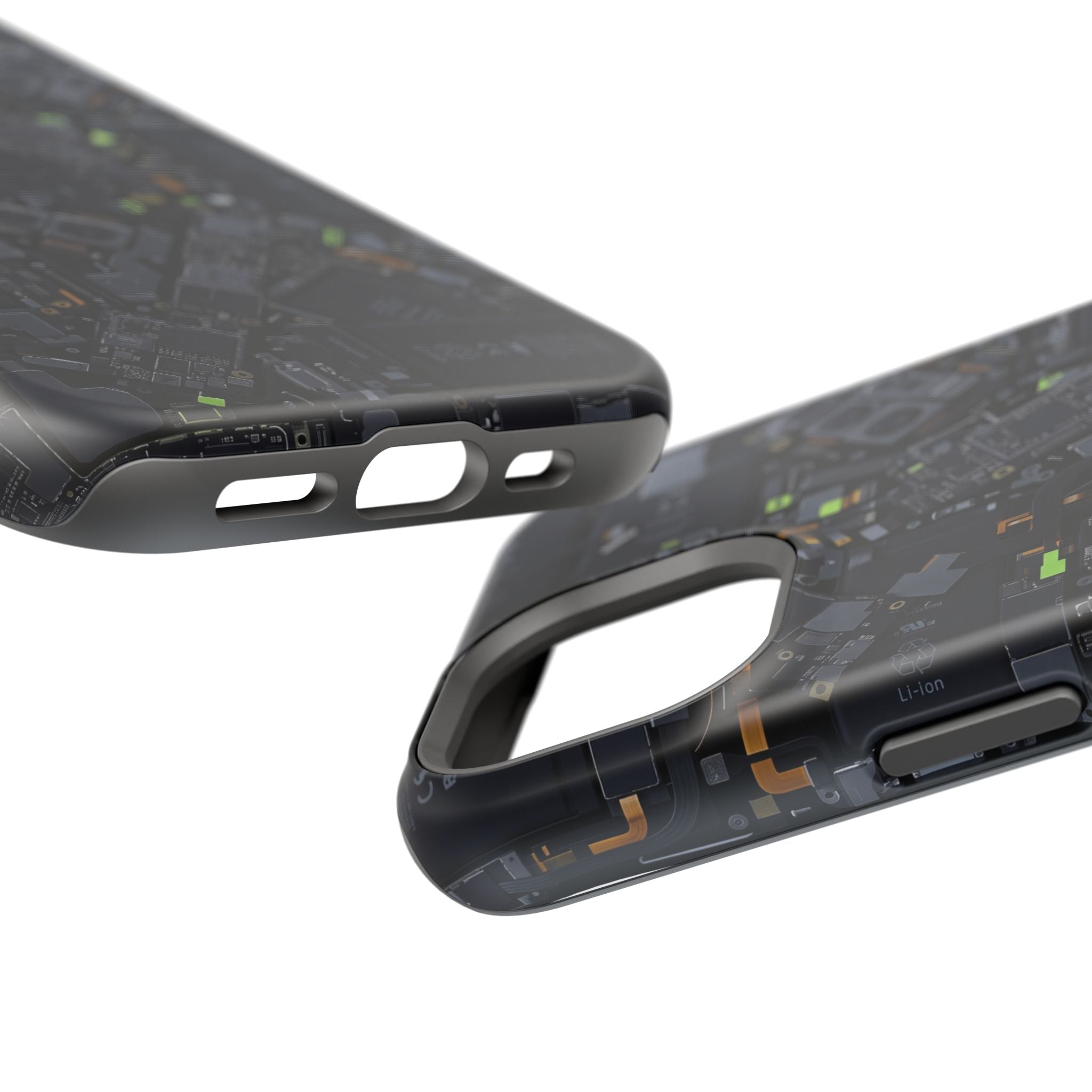 Circuit Core Phone Case — Motherboard Print Wireless Charging Cover
