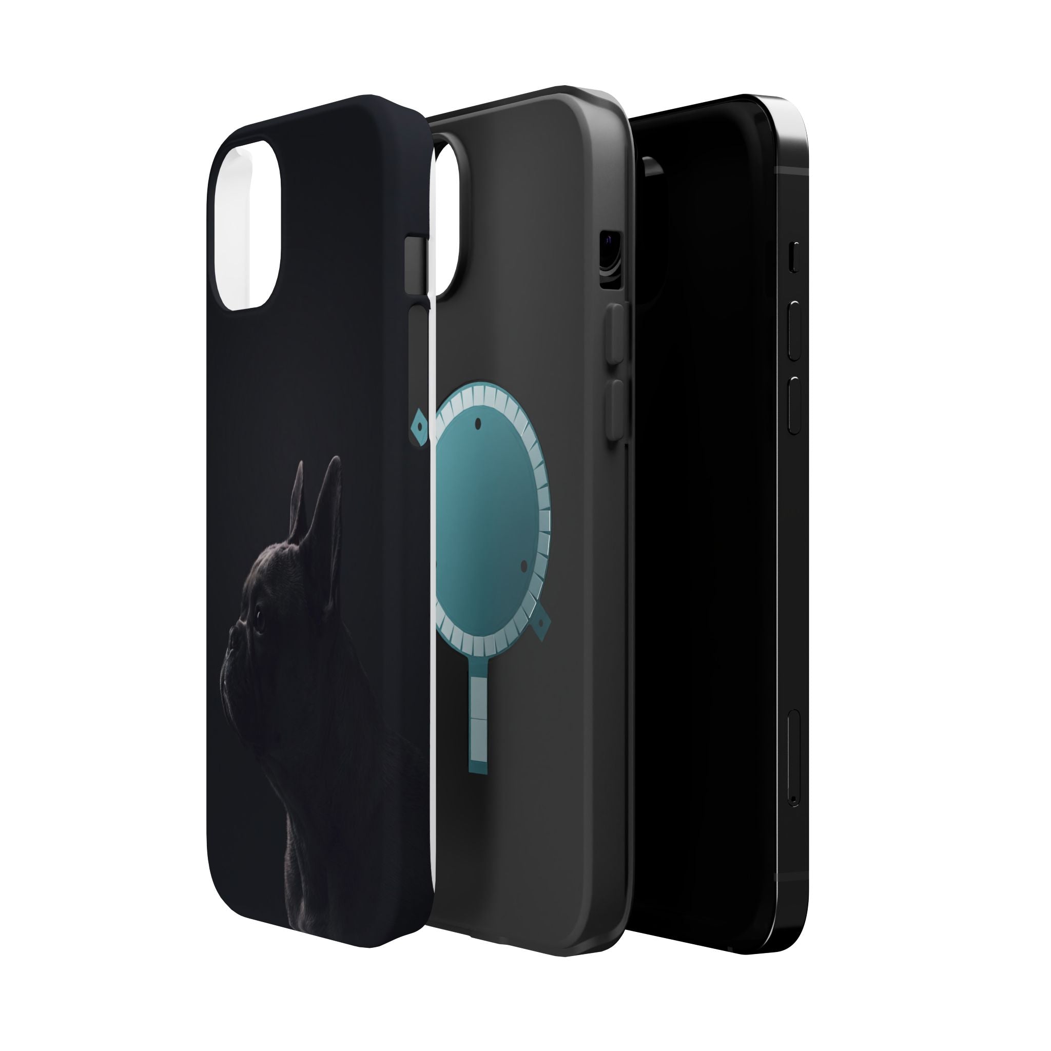 French Bulldog Phone Case — Impact-Resistant Wireless Charging Cover