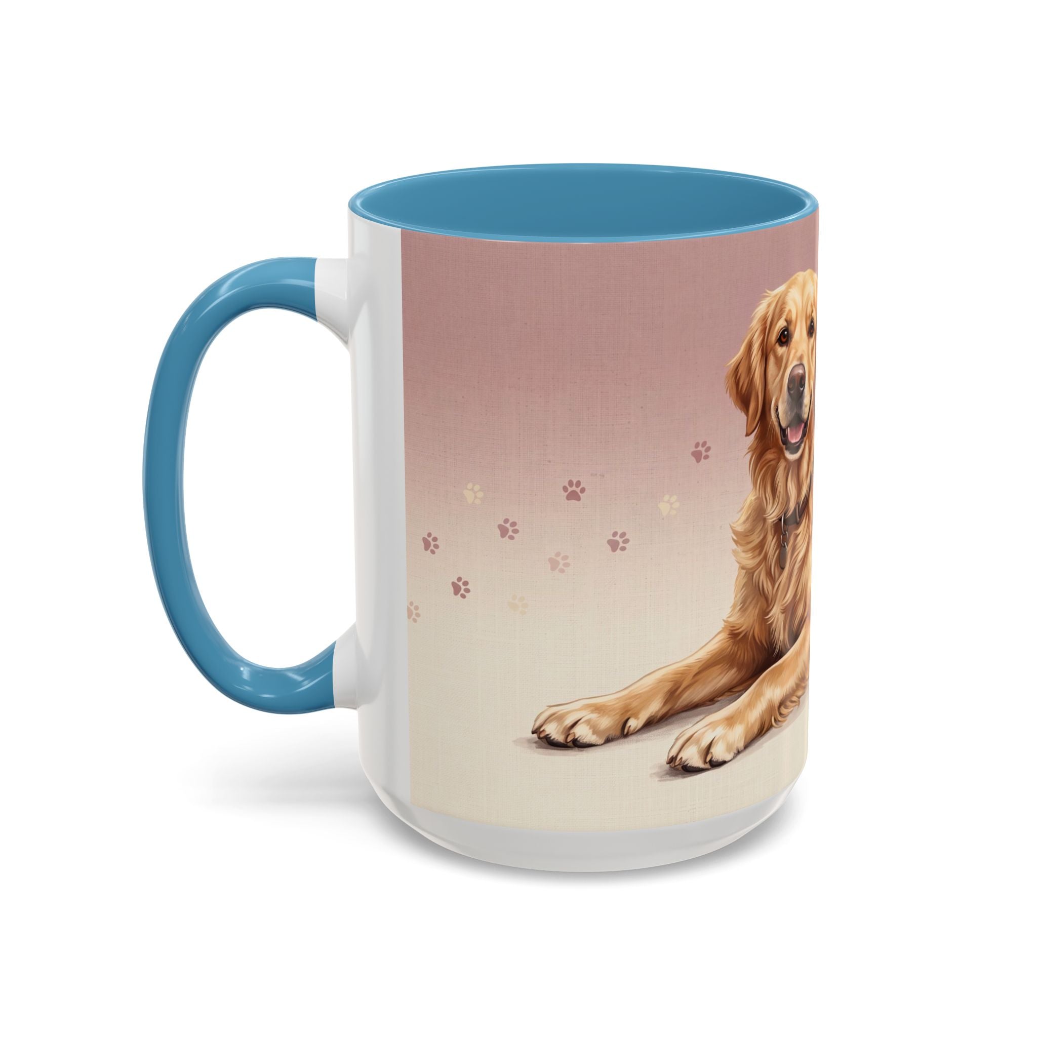 Golden Retriever Lying Down Mug | Golden Retriever Lover Gift | Cute Dog Coffee Mug