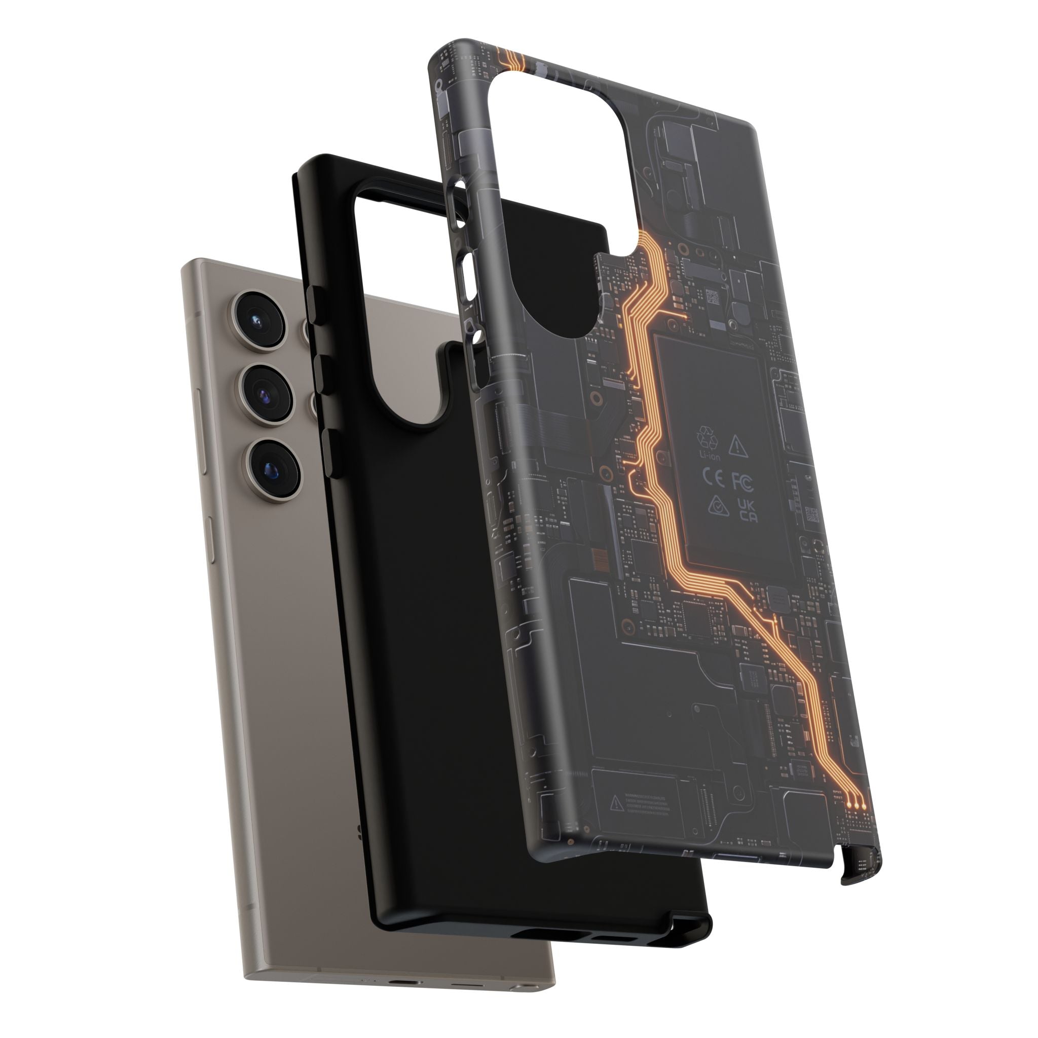 Electrician Glowing Circuit Phone Case - Samsung & iPhone Series