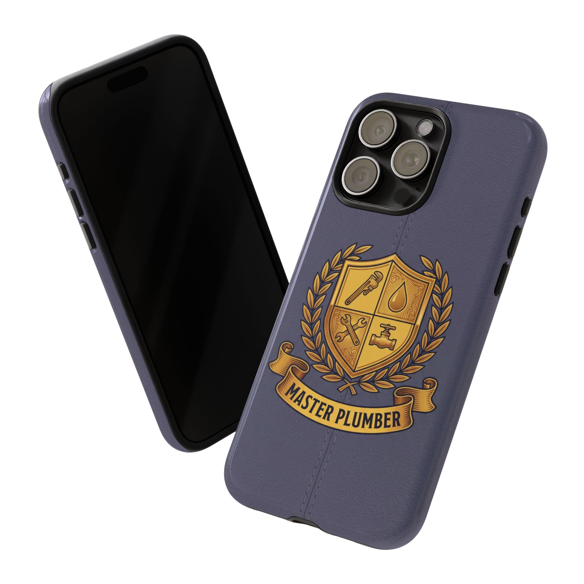 Master Plumber Slate Crest Phone Case - Samsung & iPhone Series