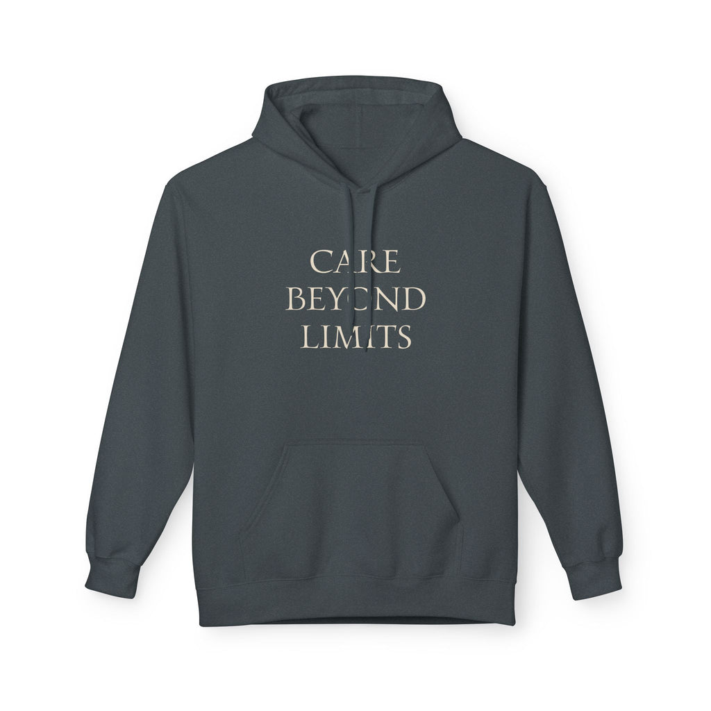 Nurse Hoodie |  Cozy Inspirational "Care Beyond Limits"