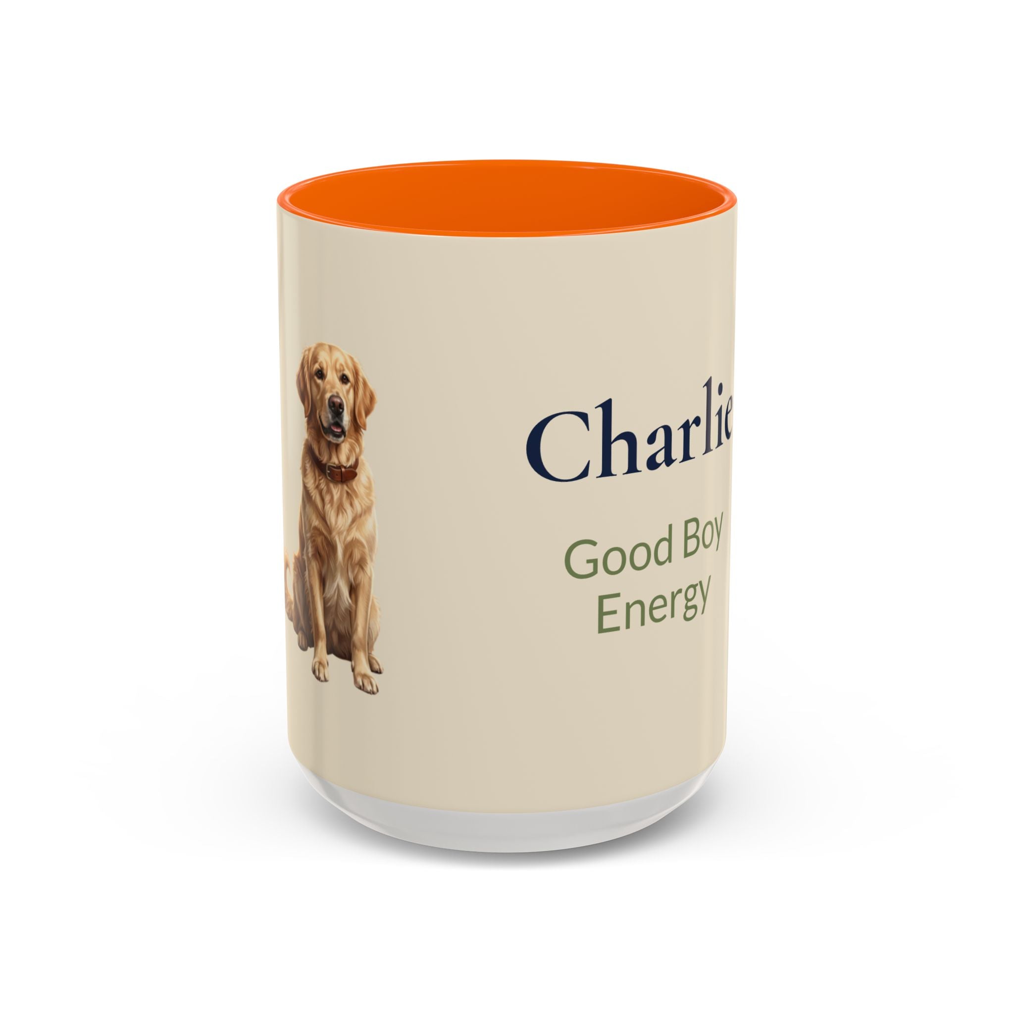 Personalized Golden Retriever Mug | Custom Name & Message Dog Mom Dad Coffee Mug