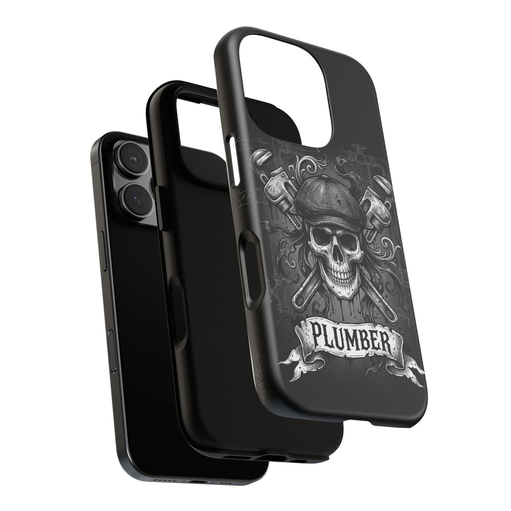 Gothic Skull Plumber Phone Case - Samsung & iPhone Series