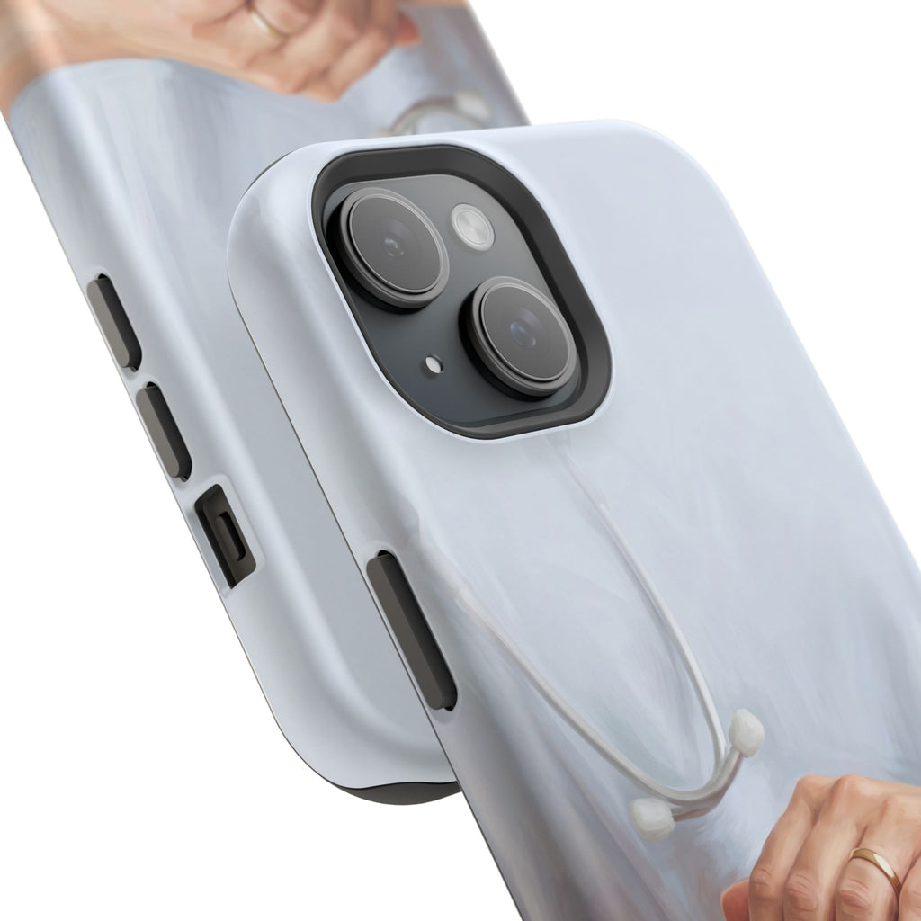 Impact-Resistant Phone Case — Caring Hands Wireless Charging Cover