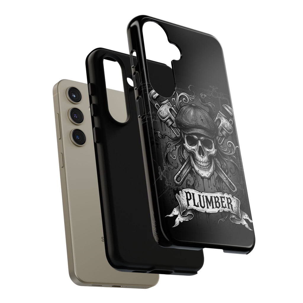 Gothic Skull Plumber Phone Case - Samsung & iPhone Series